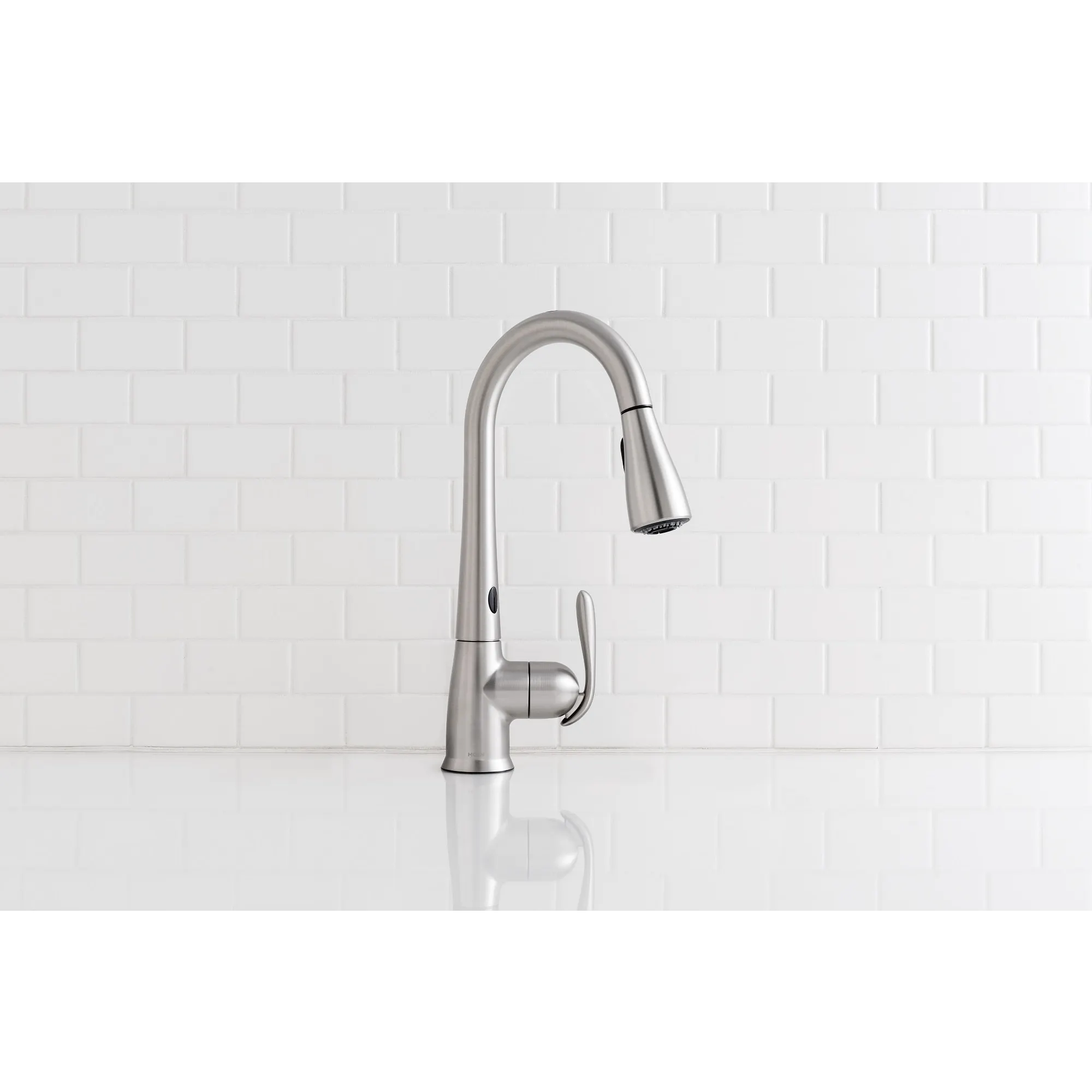 Haysfield with MotionSense Spot Resist Stainless One-Handle High Arc Pulldown Kitchen Faucet - Image 10