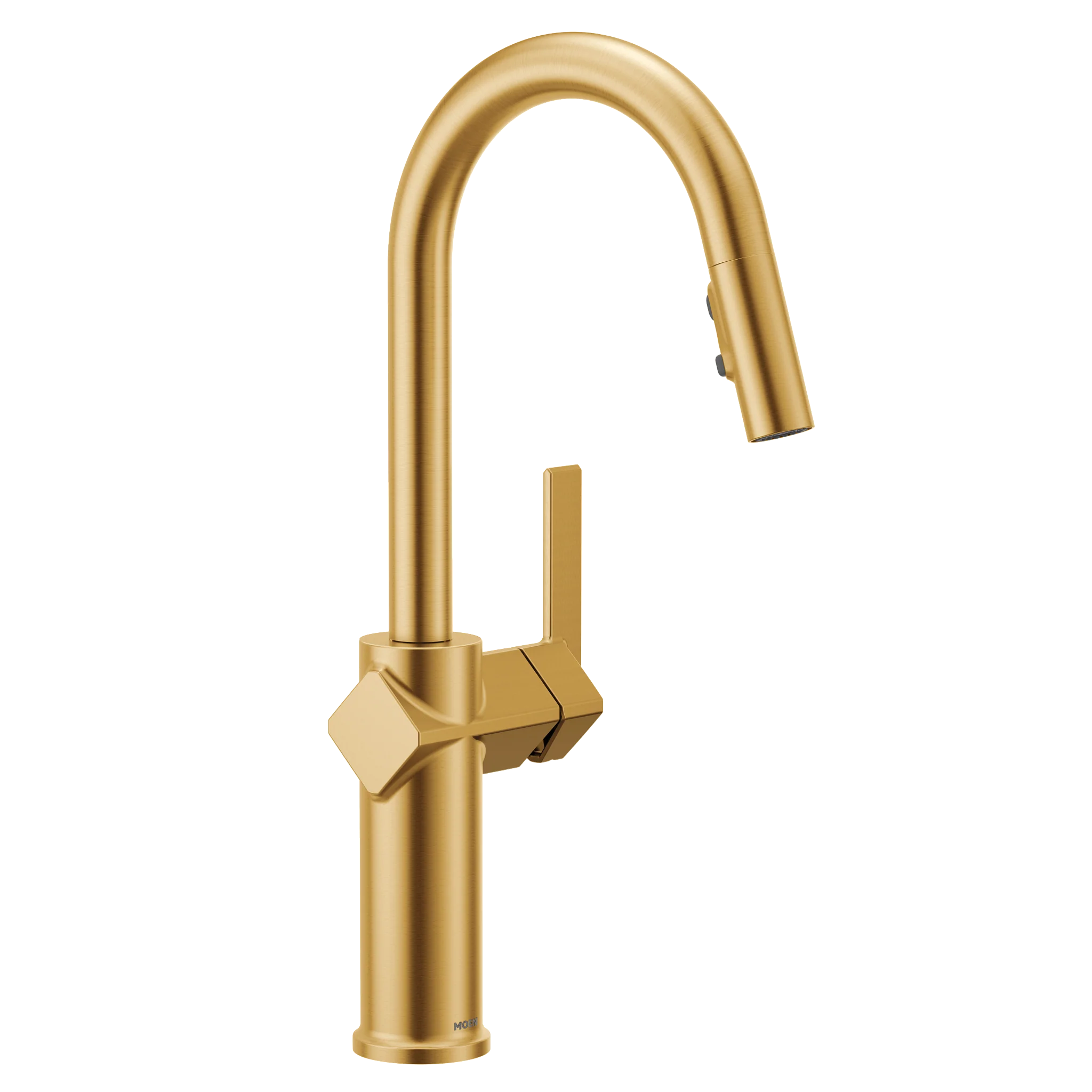 Joric Chrome one-handle high arc pulldown kitchen faucet - Image 7
