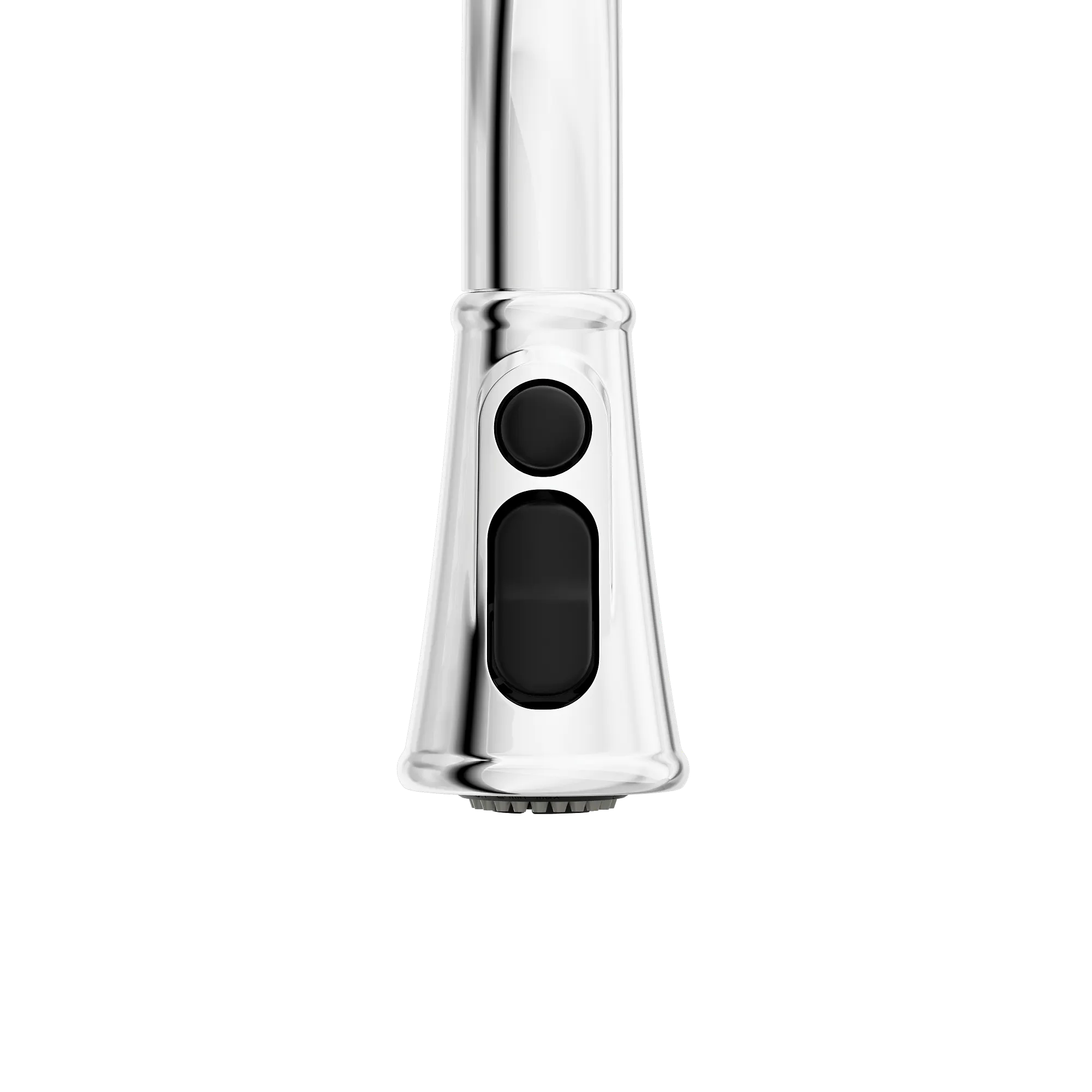Jaslynn Chrome one-handle high arc pulldown kitchen faucet - Image 3