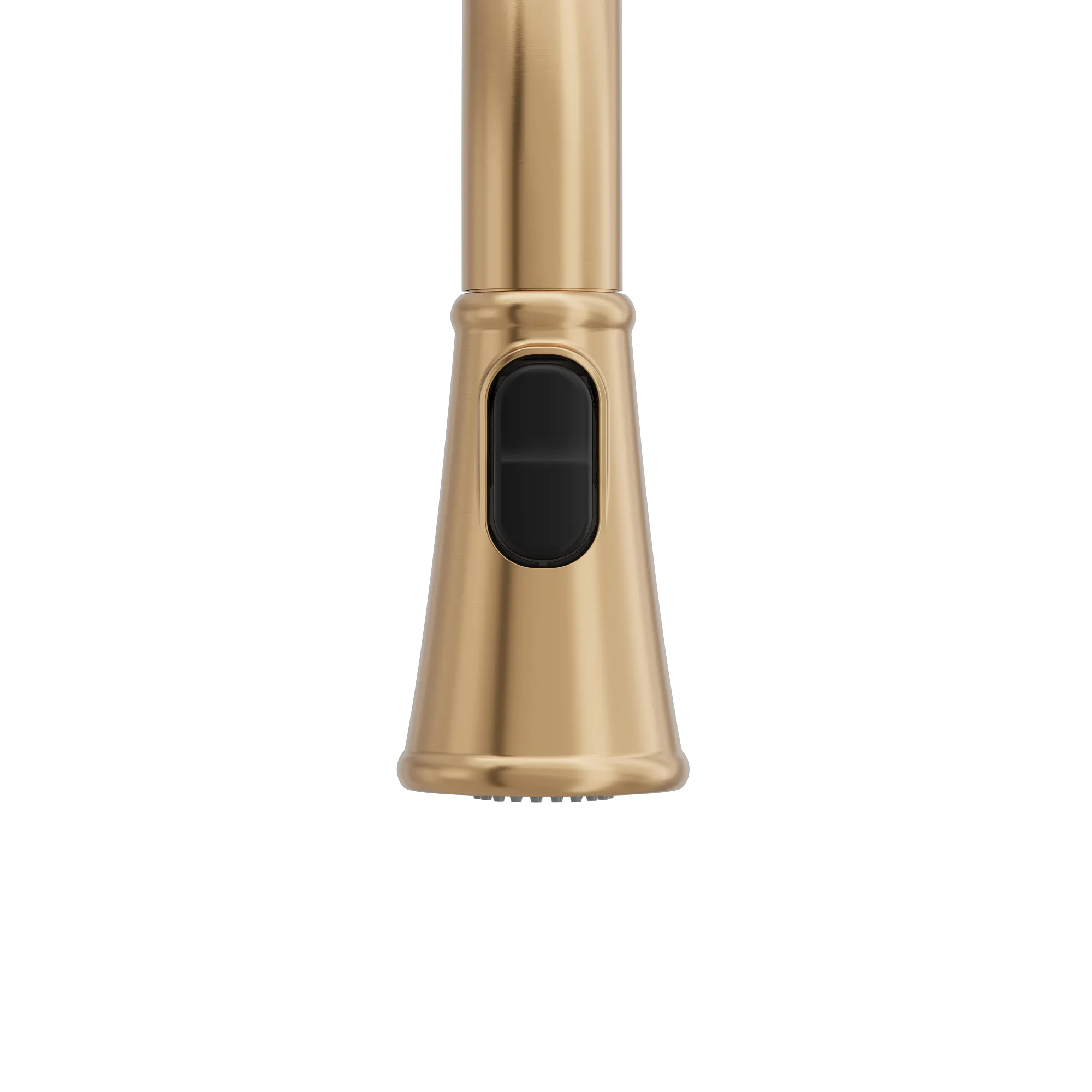 Jaslynn Bronzed gold one-handle high arc pulldown kitchen faucet - Image 3