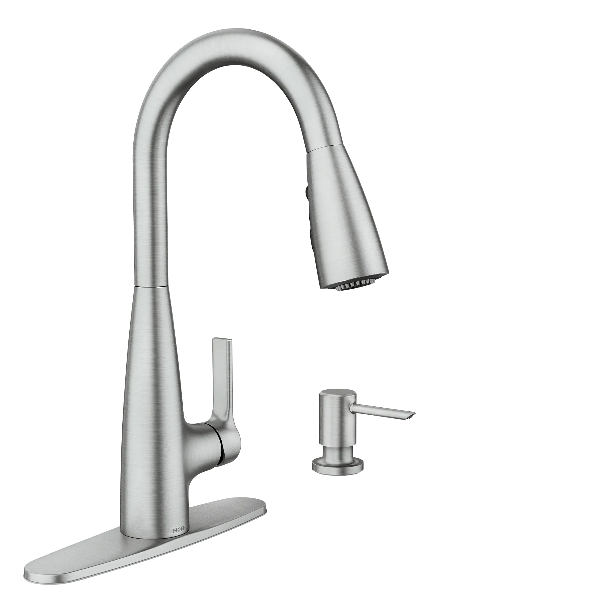 Haelyn One-Handle High Arc Pulldown Kitchen Faucet - Image 34