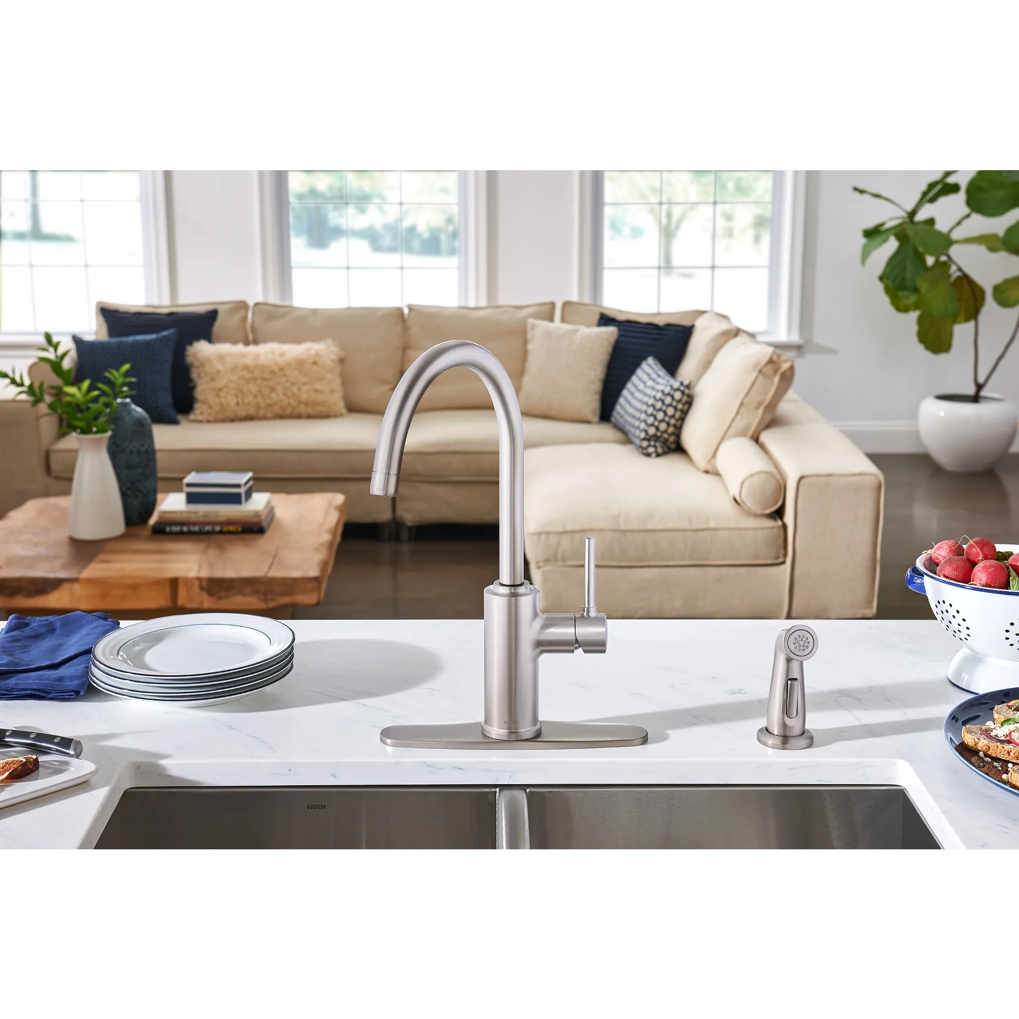Sombra One-Handle Kitchen Faucet - Image 22