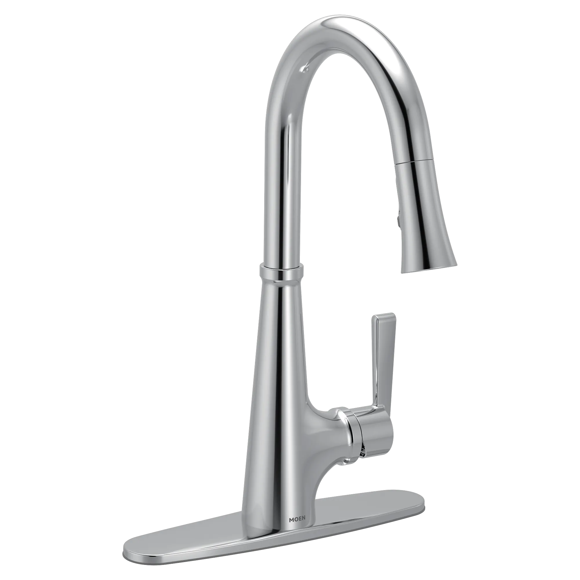 Joplin Chrome one-handle high arc kitchen faucet - Image 7
