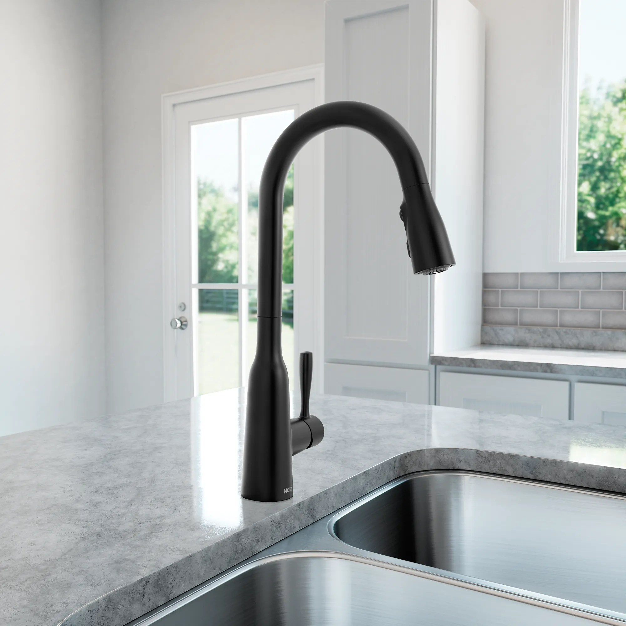 Orivesi One-Handle High Arc Pulldown Kitchen Faucet - Image 13