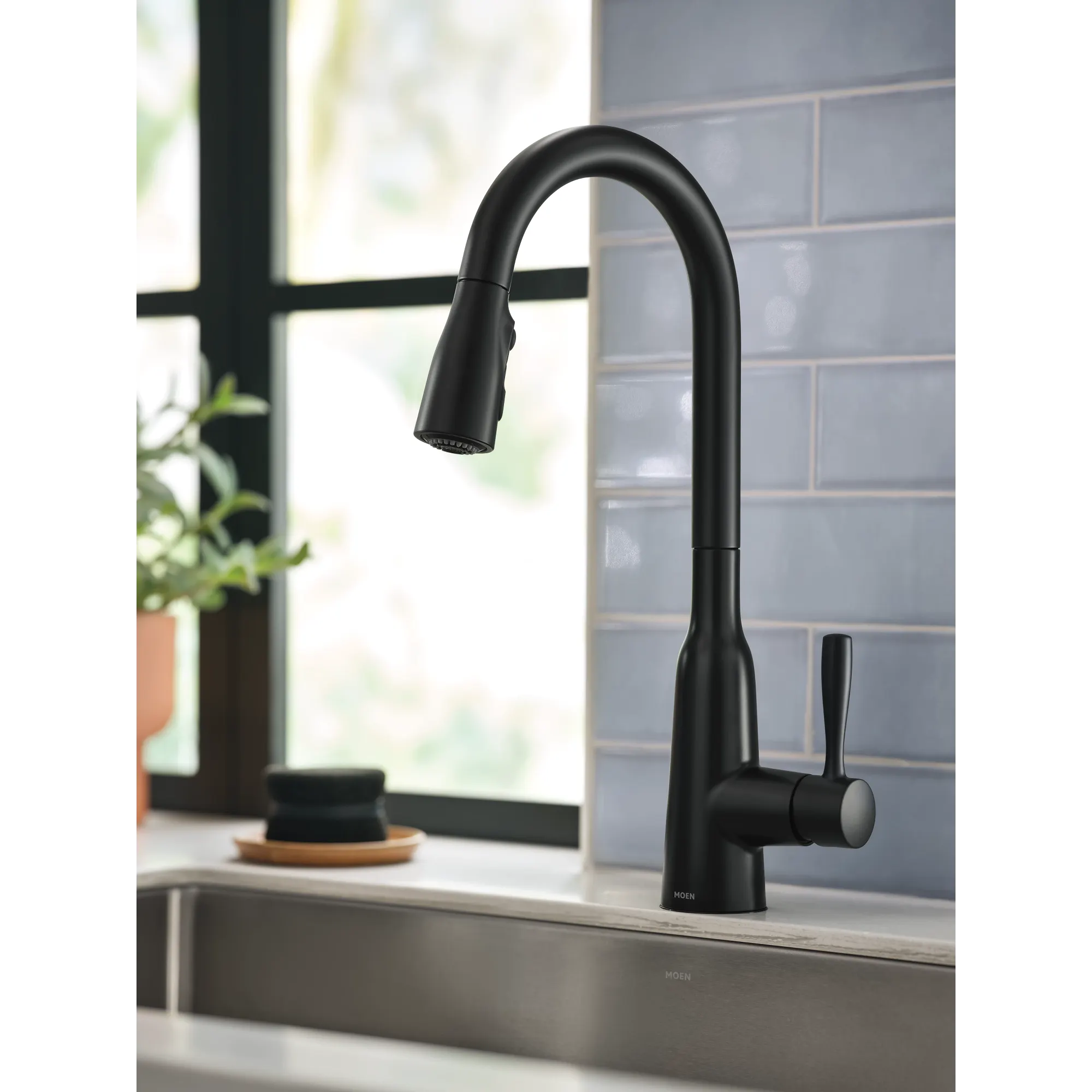 Orivesi One-Handle High Arc Pulldown Kitchen Faucet - Image 21