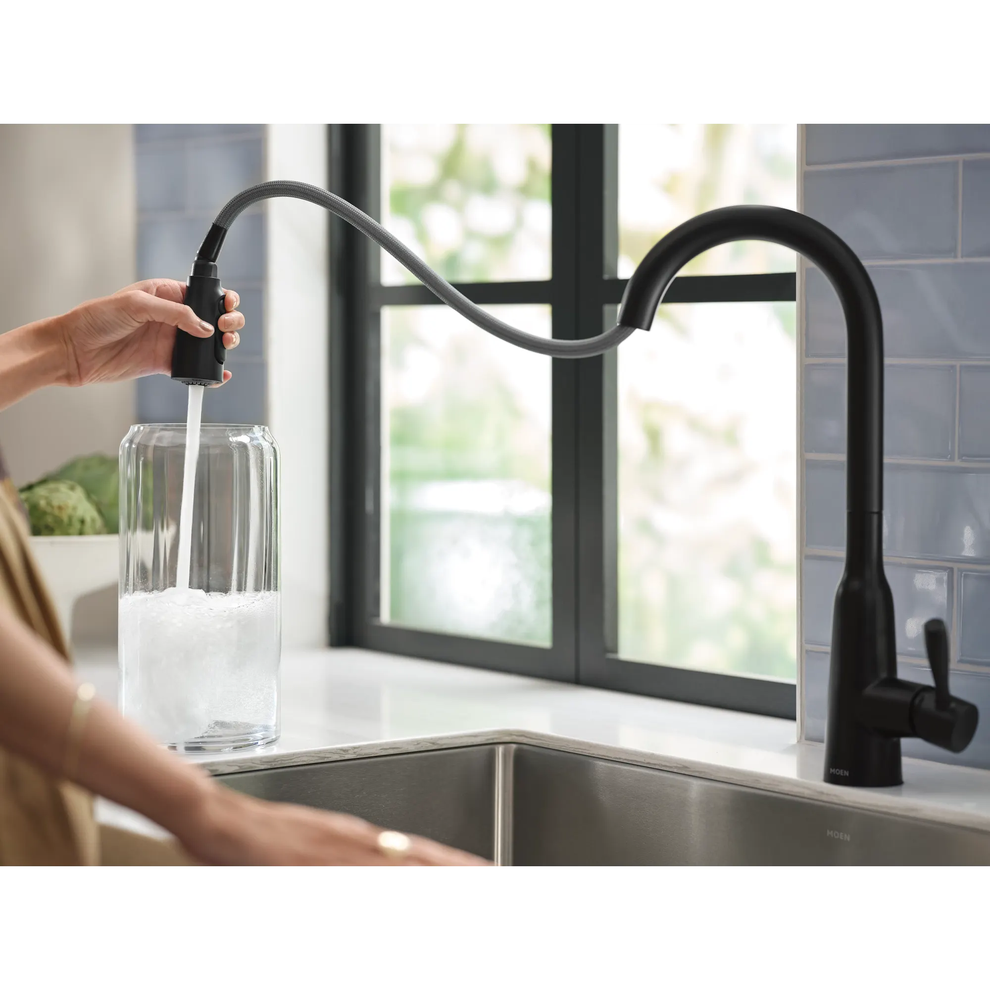 Orivesi One-Handle High Arc Pulldown Kitchen Faucet - Image 22