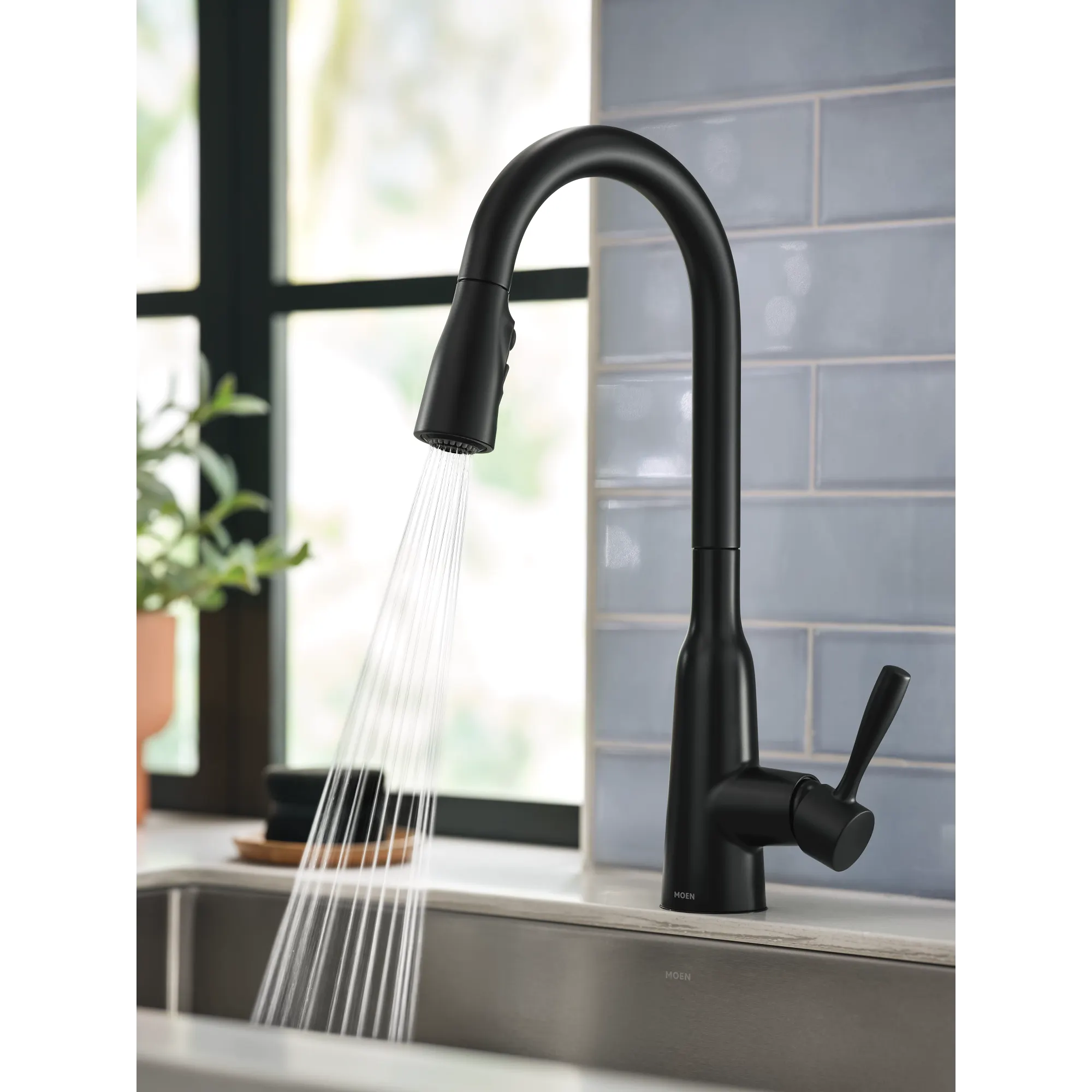 Orivesi One-Handle High Arc Pulldown Kitchen Faucet - Image 23