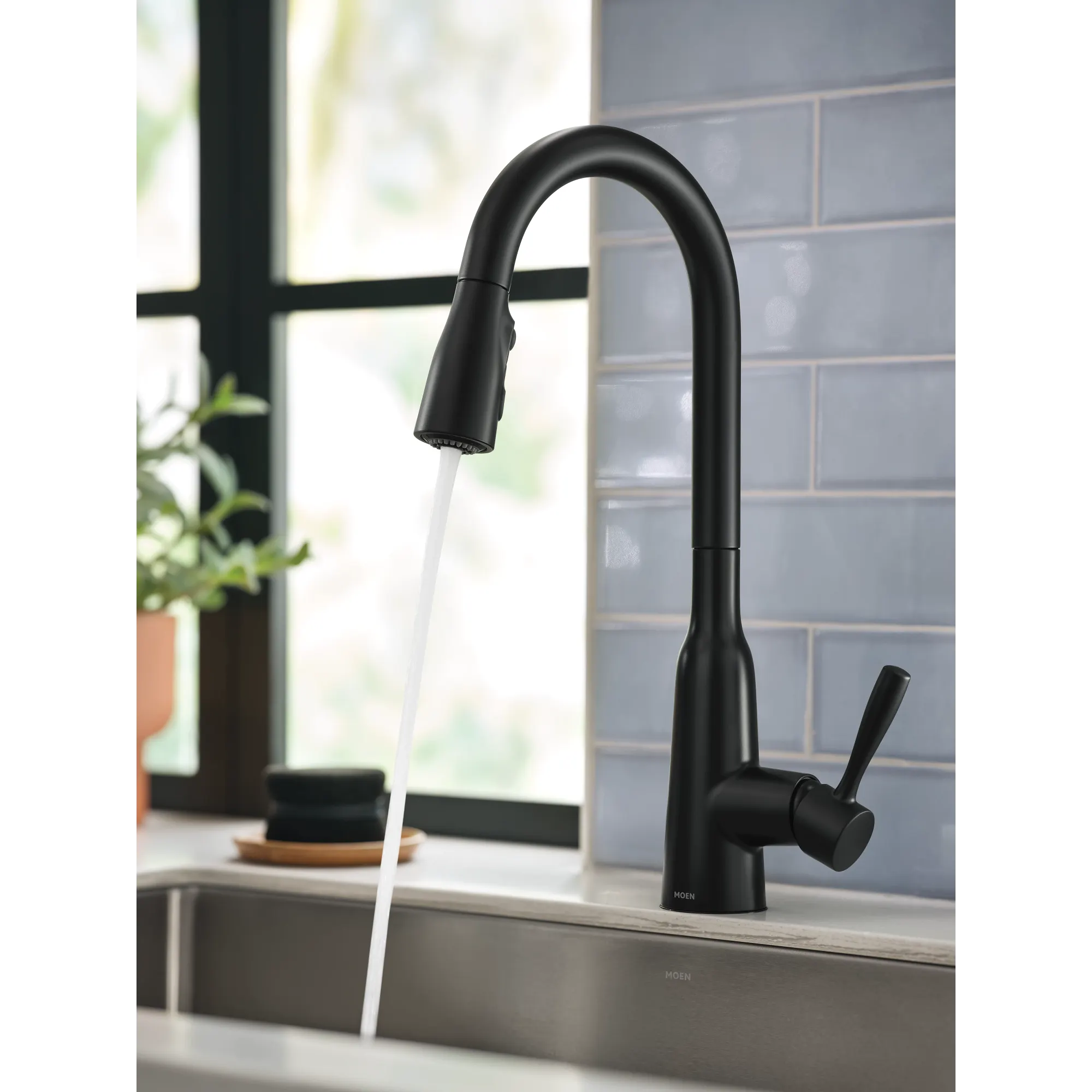 Orivesi One-Handle High Arc Pulldown Kitchen Faucet - Image 24
