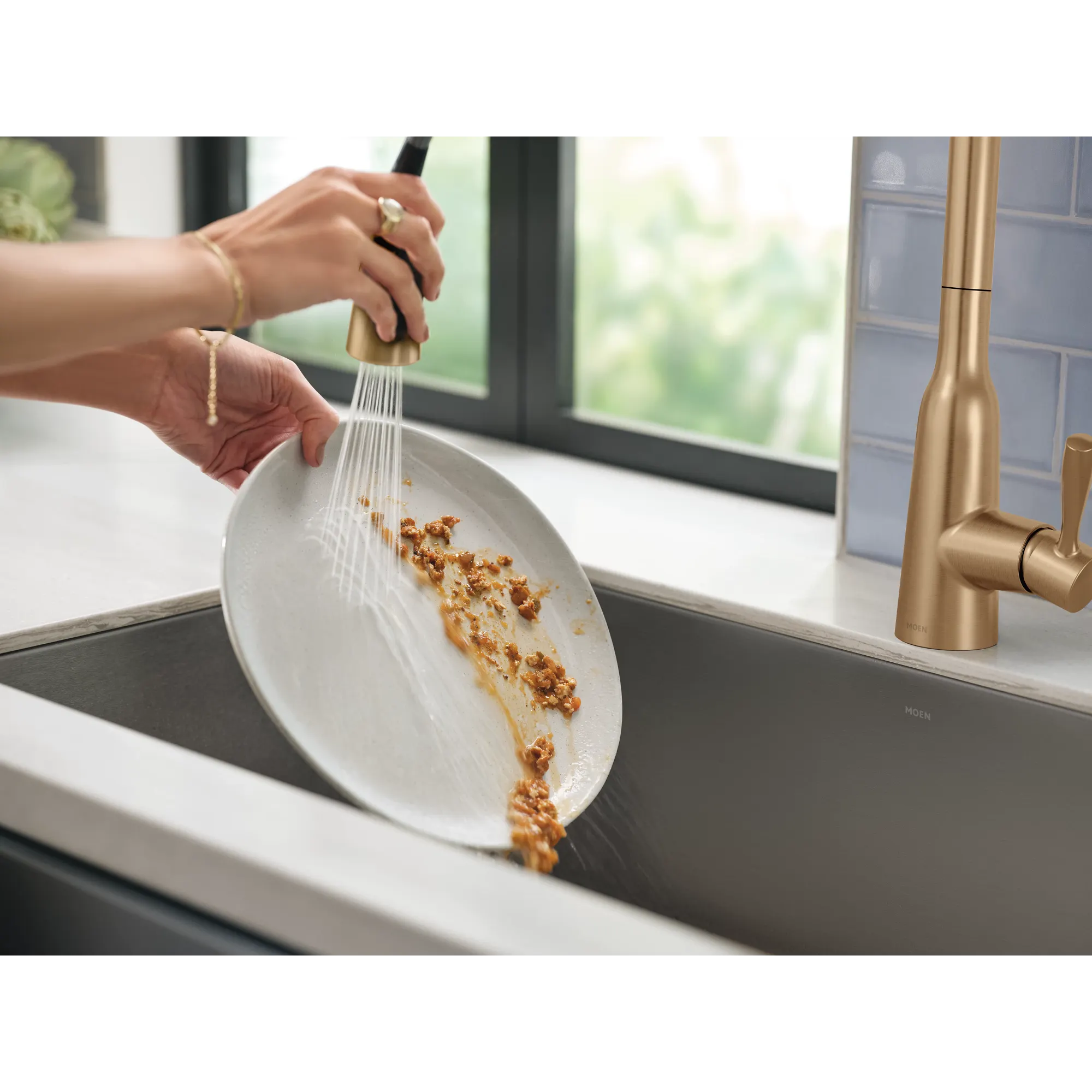 Orivesi One-Handle High Arc Pulldown Kitchen Faucet - Image 40