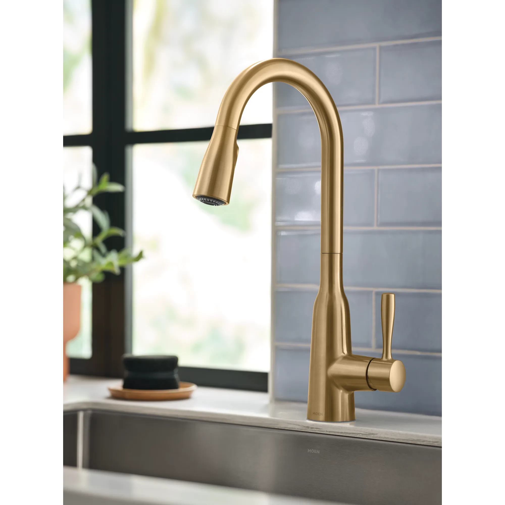 Orivesi One-Handle High Arc Pulldown Kitchen Faucet - Image 41