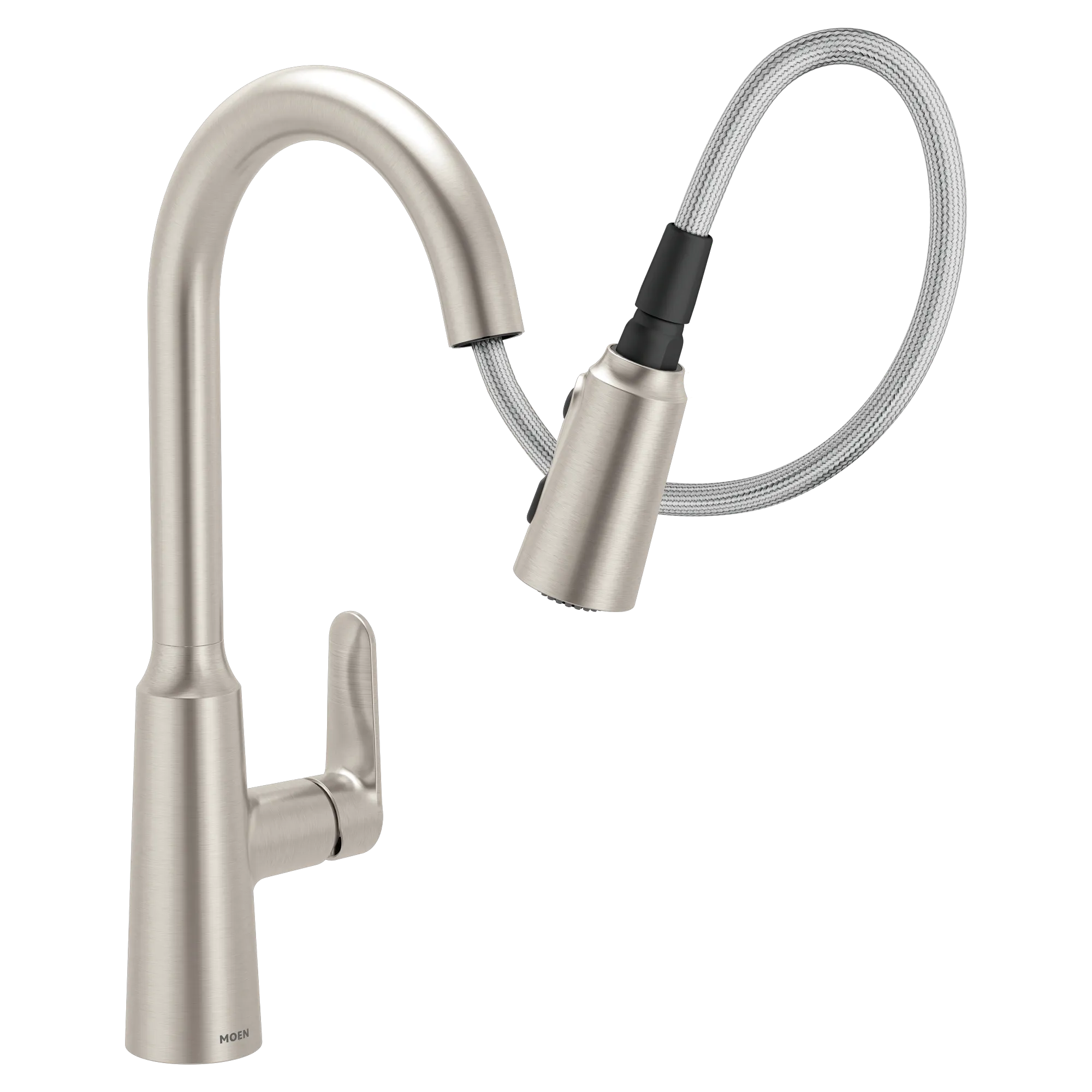 Edwyn Spot resist stainless one-handle high arc pulldown kitchen faucet - Image 13