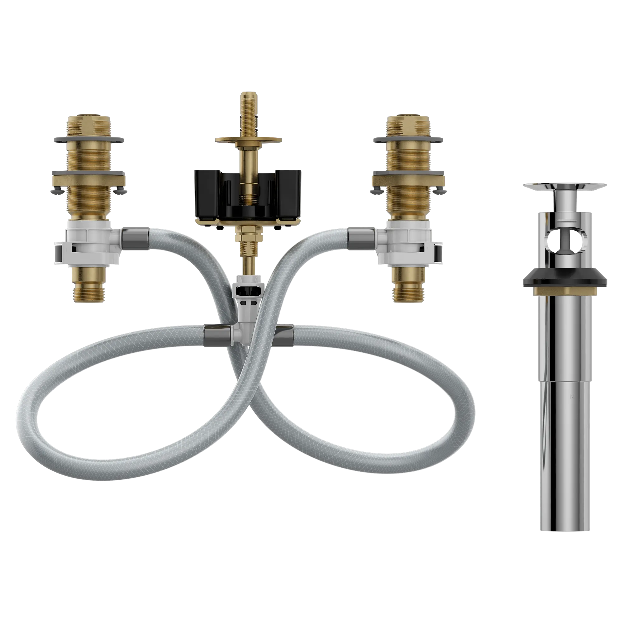 M-pact Widespread Valve 8" - 16" Center 1/2" Ips Connection - Image 2