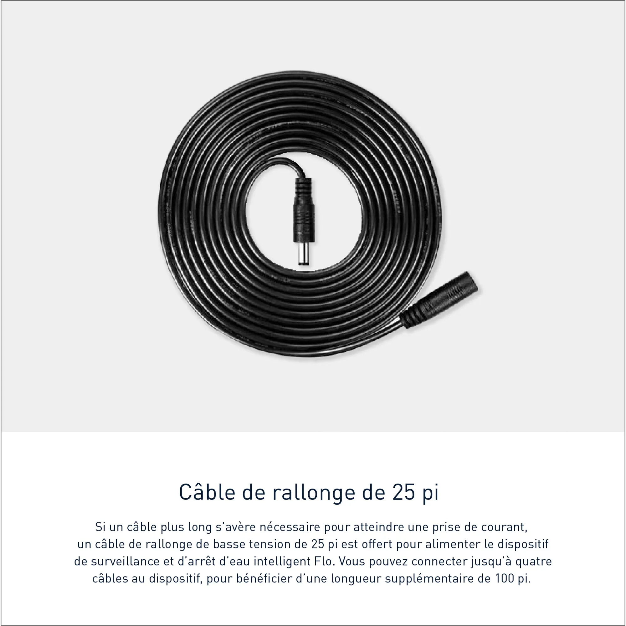 Moen Flo 25' Extension Cable for Shutoff - Image 7
