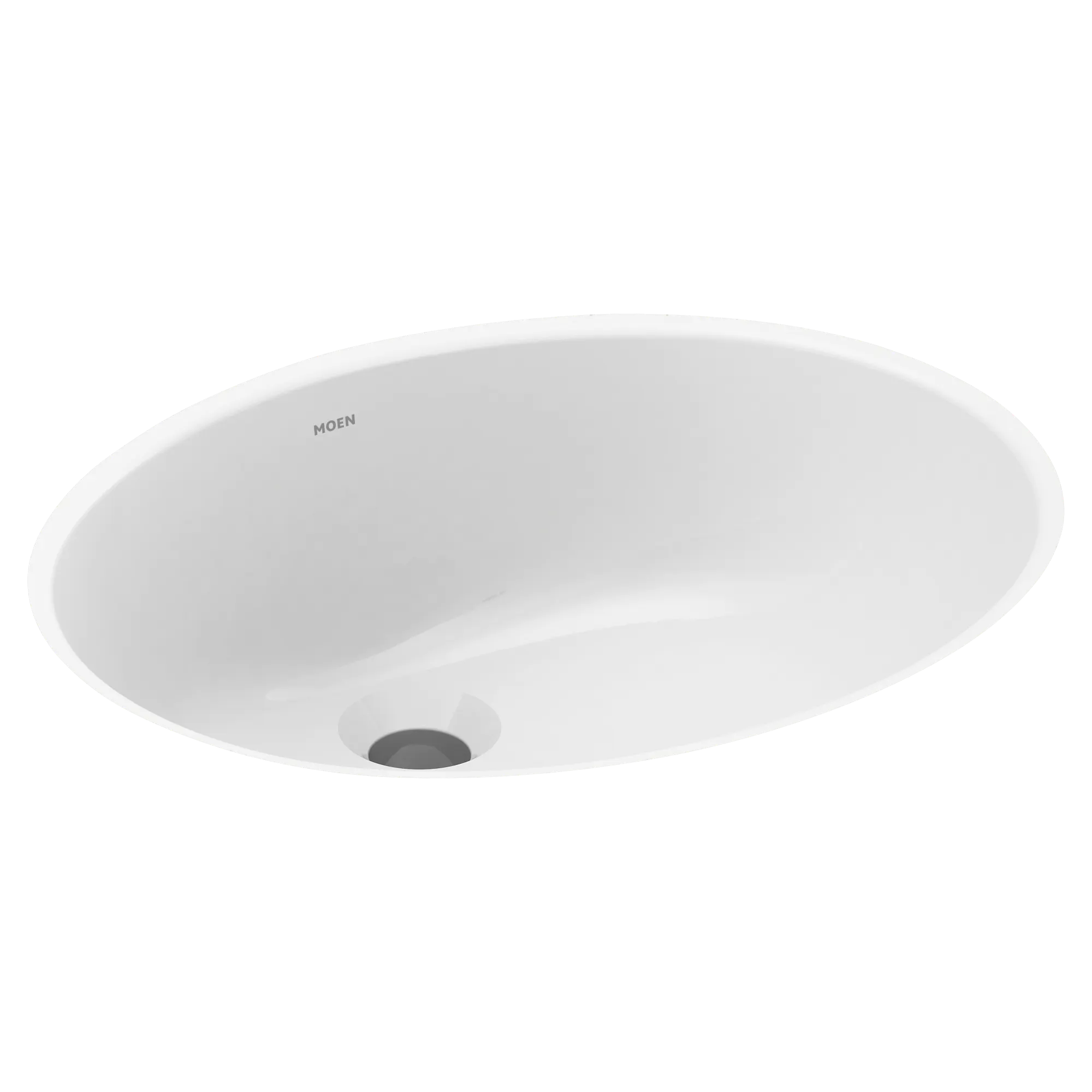 Moen Oval Undermount Bathroom Sink - Image 6