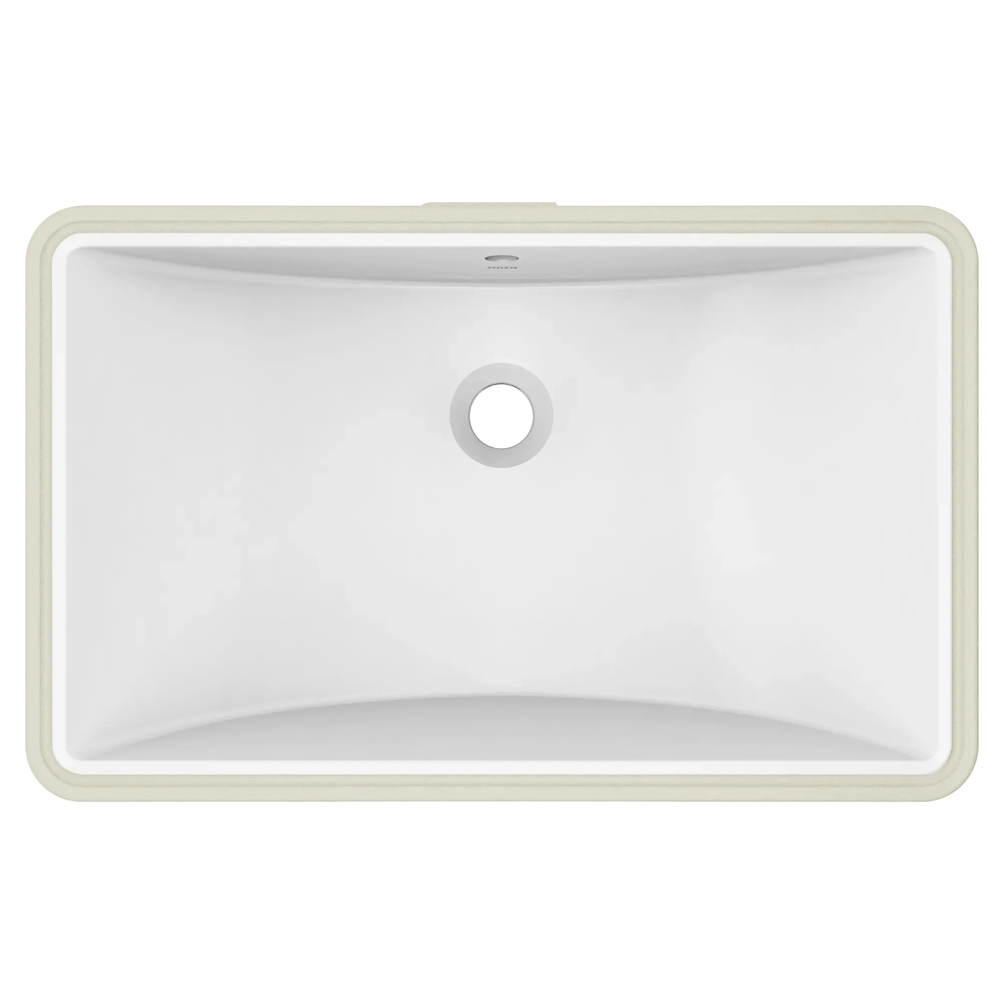 Moen Rectangle Undermount Bathroom Sink - Image 3