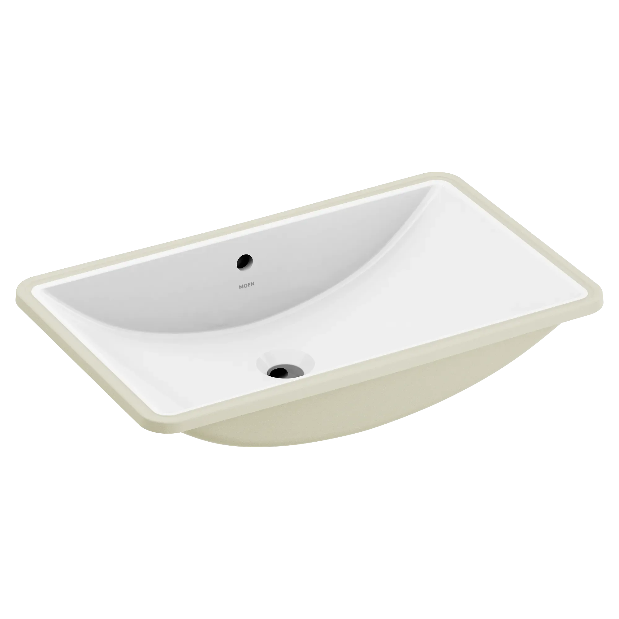 Moen Rectangle Undermount Bathroom Sink - Image 4