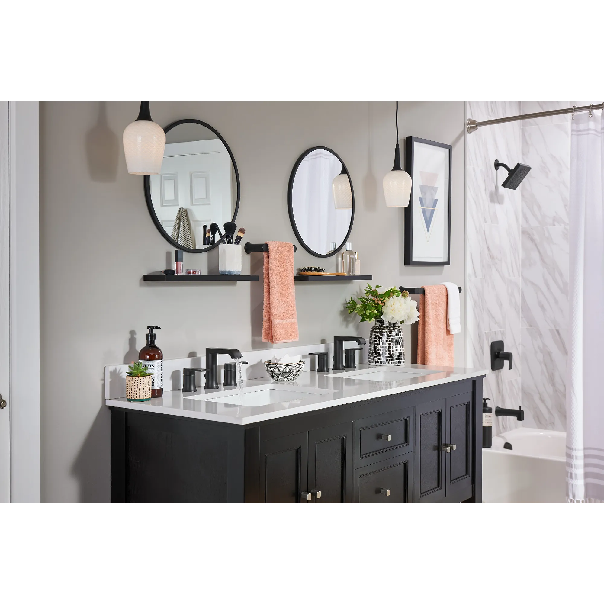 Genta LX Chrome Hand Towel Bar - Image 12