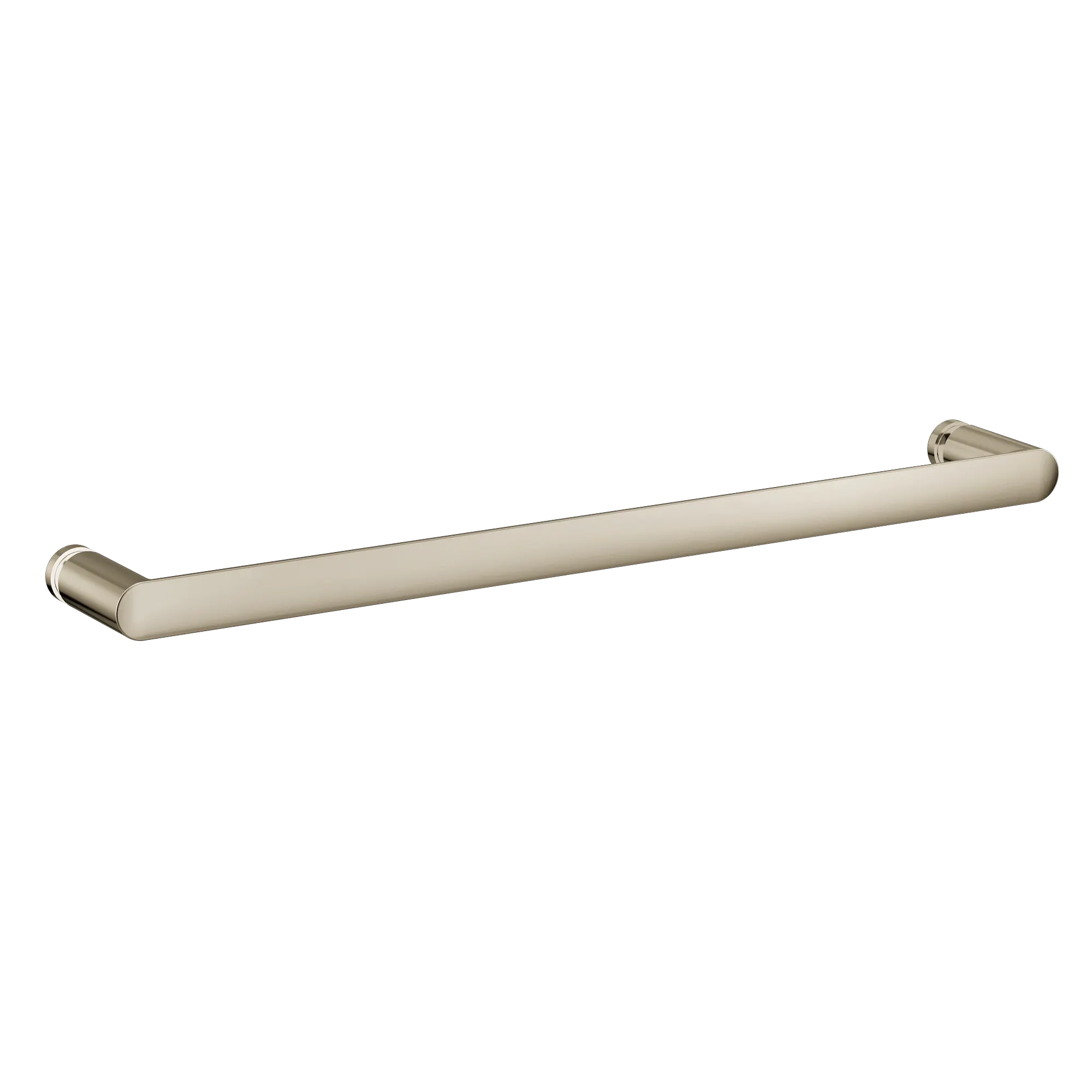 Contemporary Chrome 18" shower door towel bar - Image 10