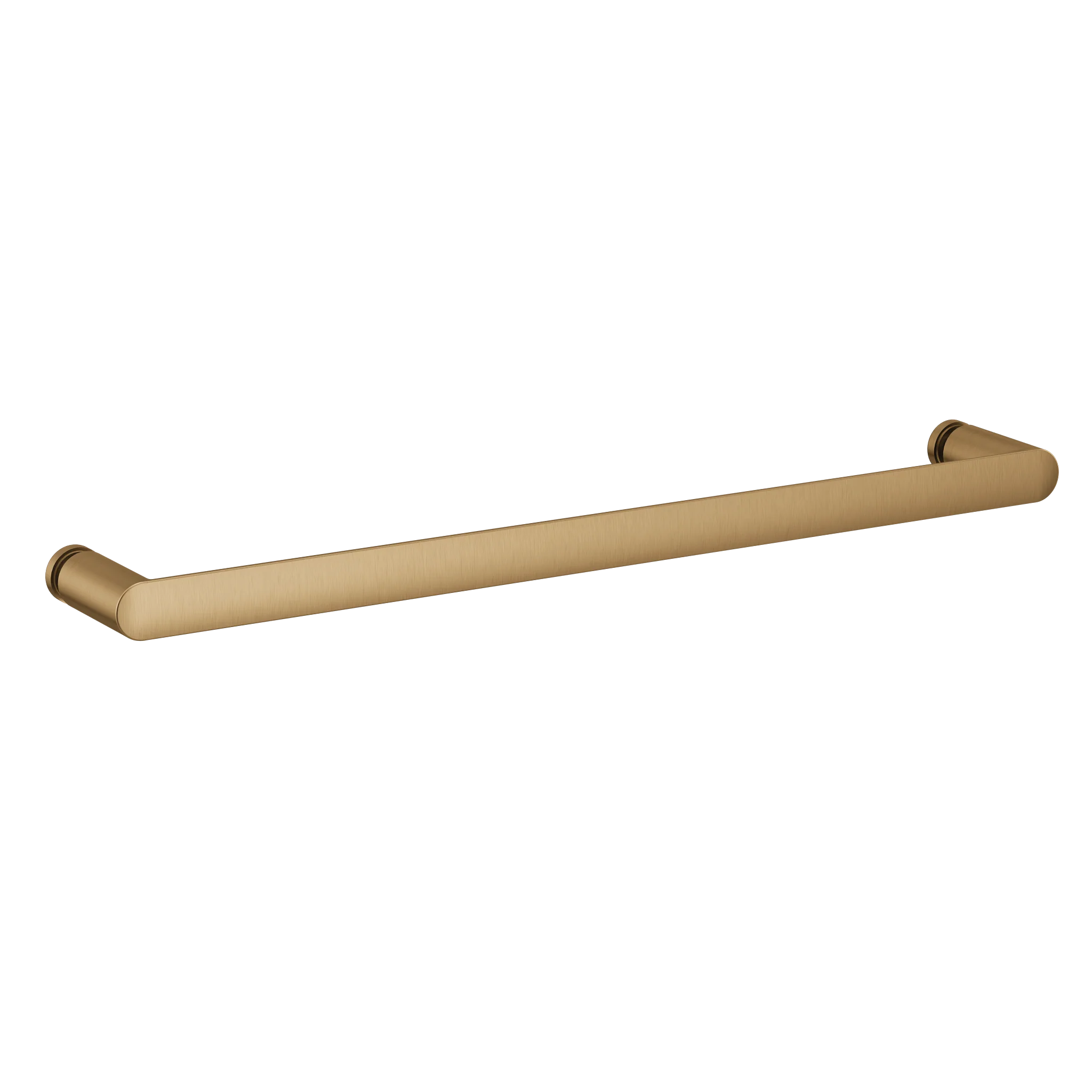 Contemporary Chrome 18" shower door towel bar - Image 17