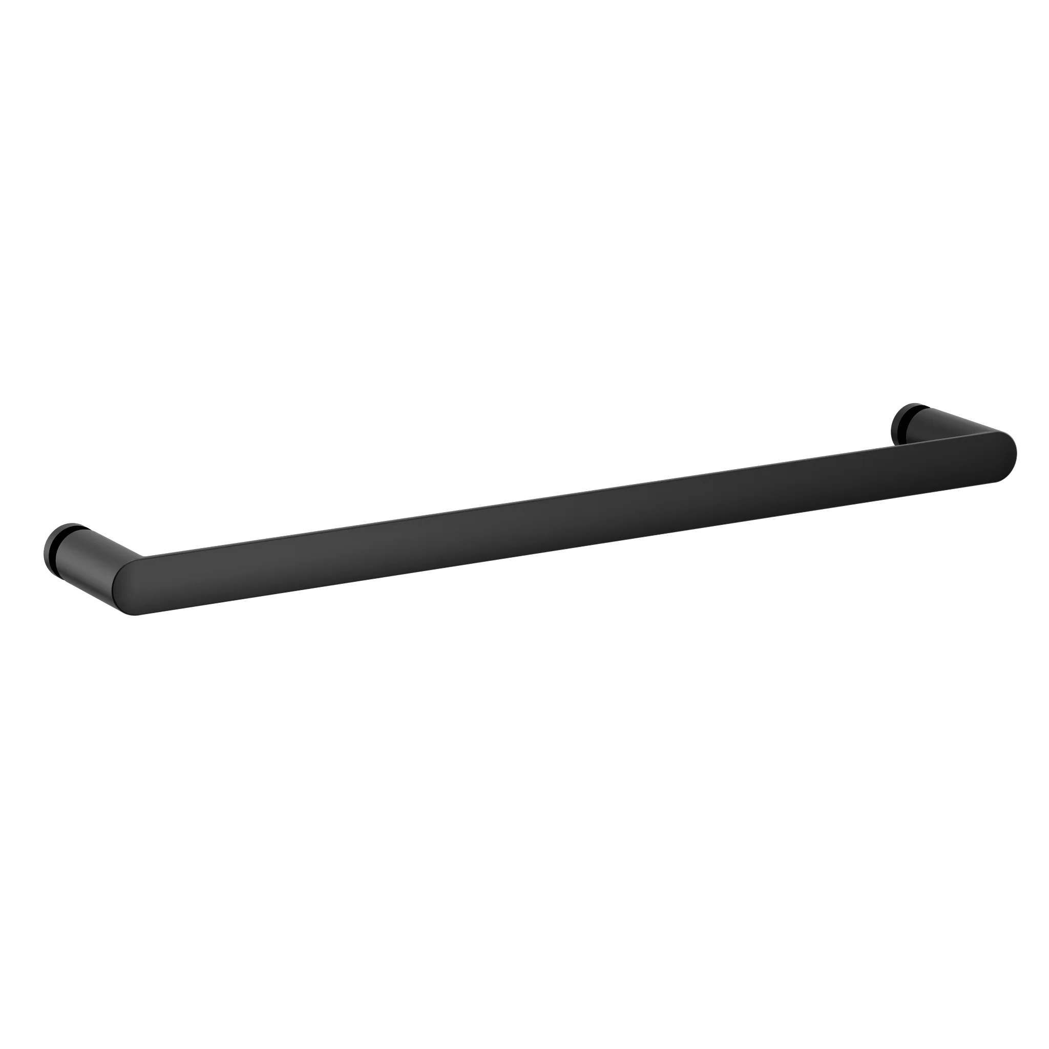 Contemporary Chrome 18" shower door towel bar - Image 4