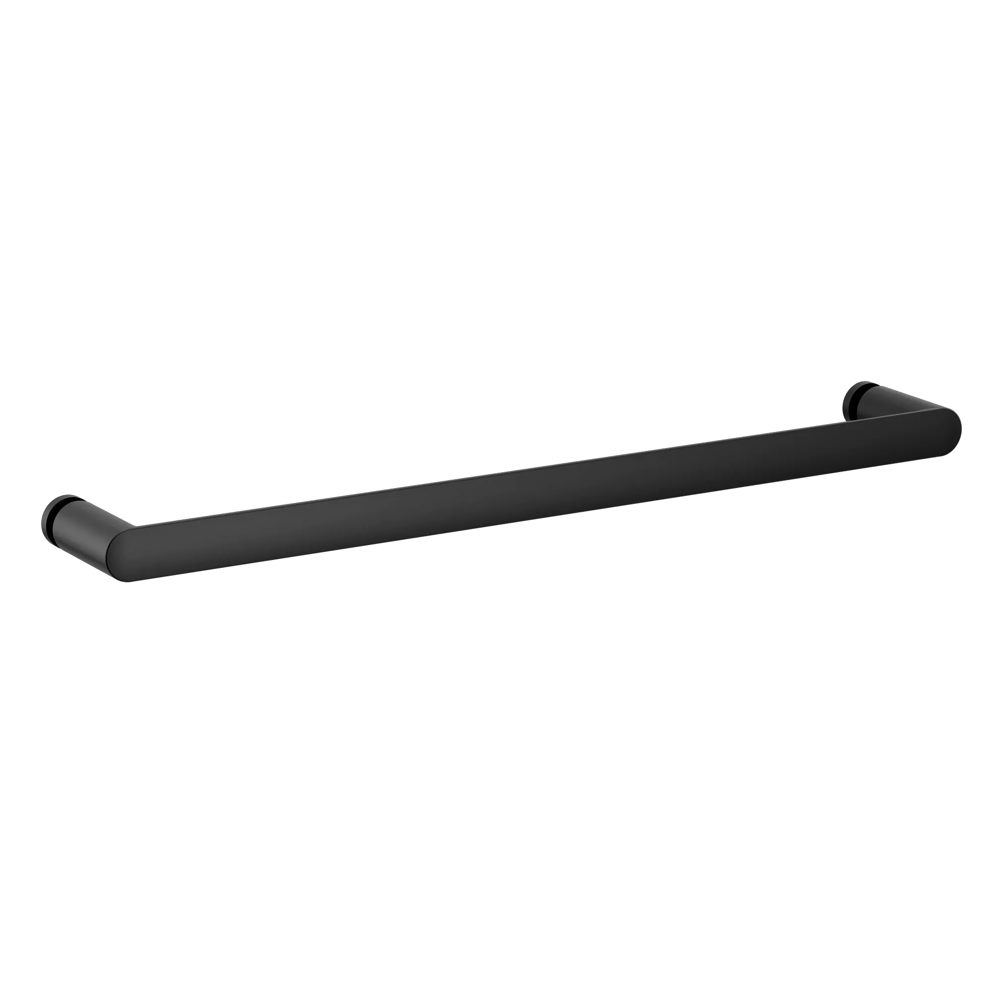 Contemporary Chrome 18" shower door towel bar - Image 7