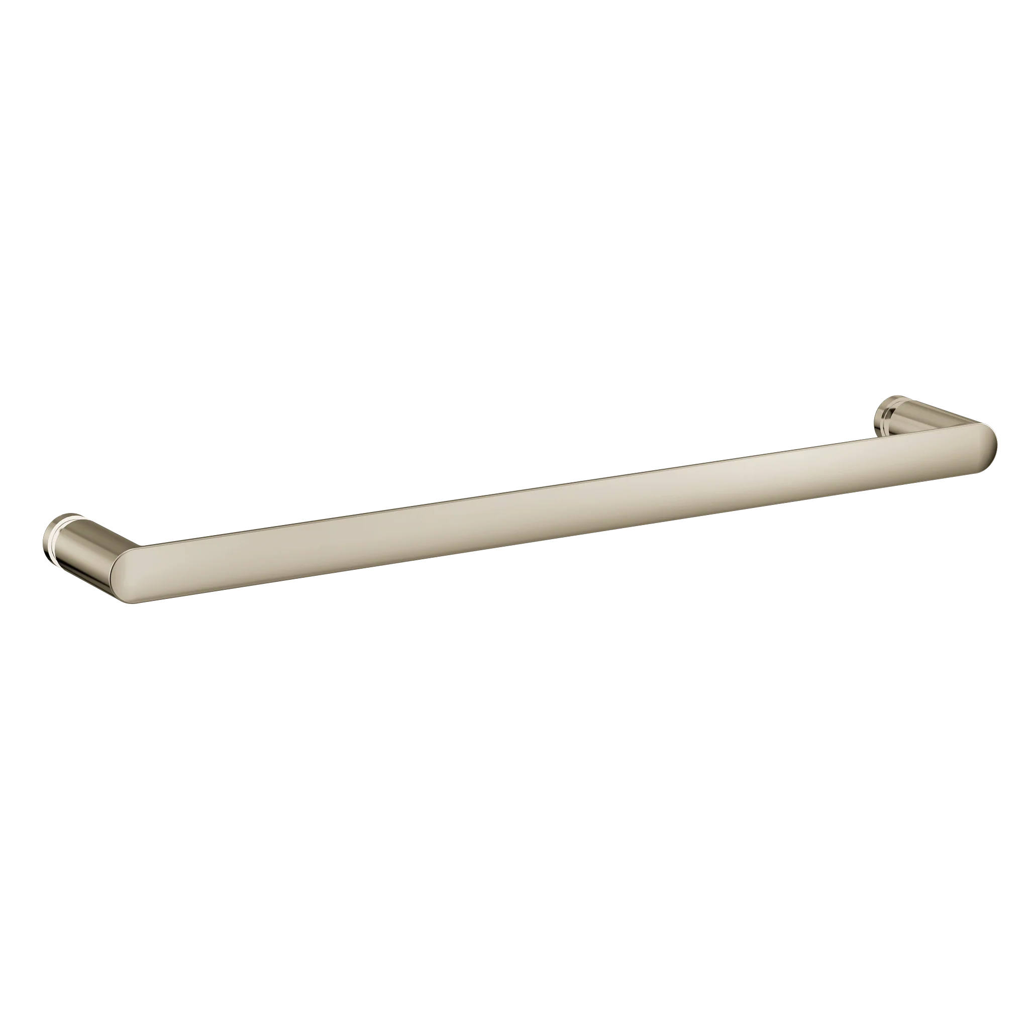 Contemporary Chrome 18" shower door towel bar - Image 8