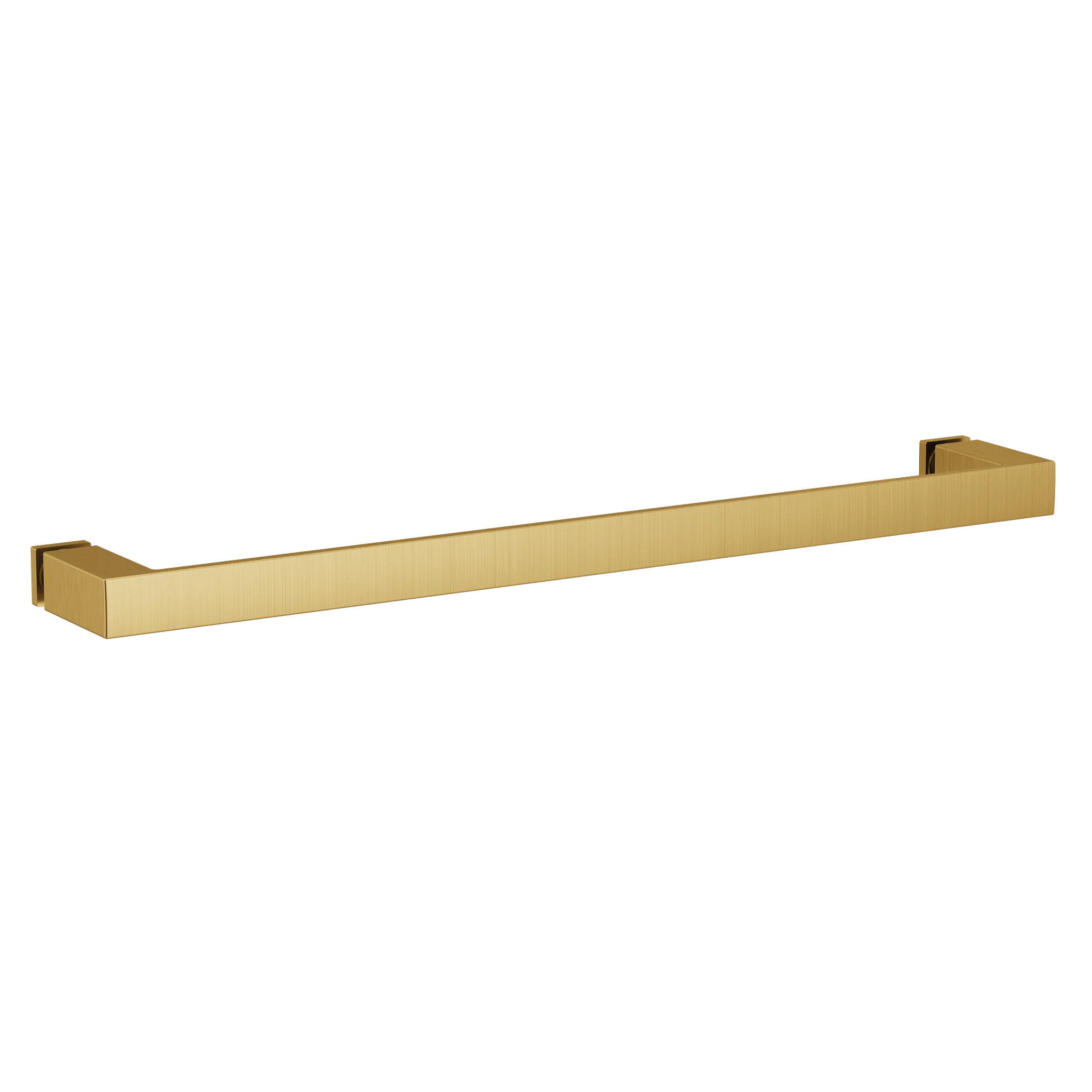 Contemporary Chrome 18" shower door towel bar - Image 13