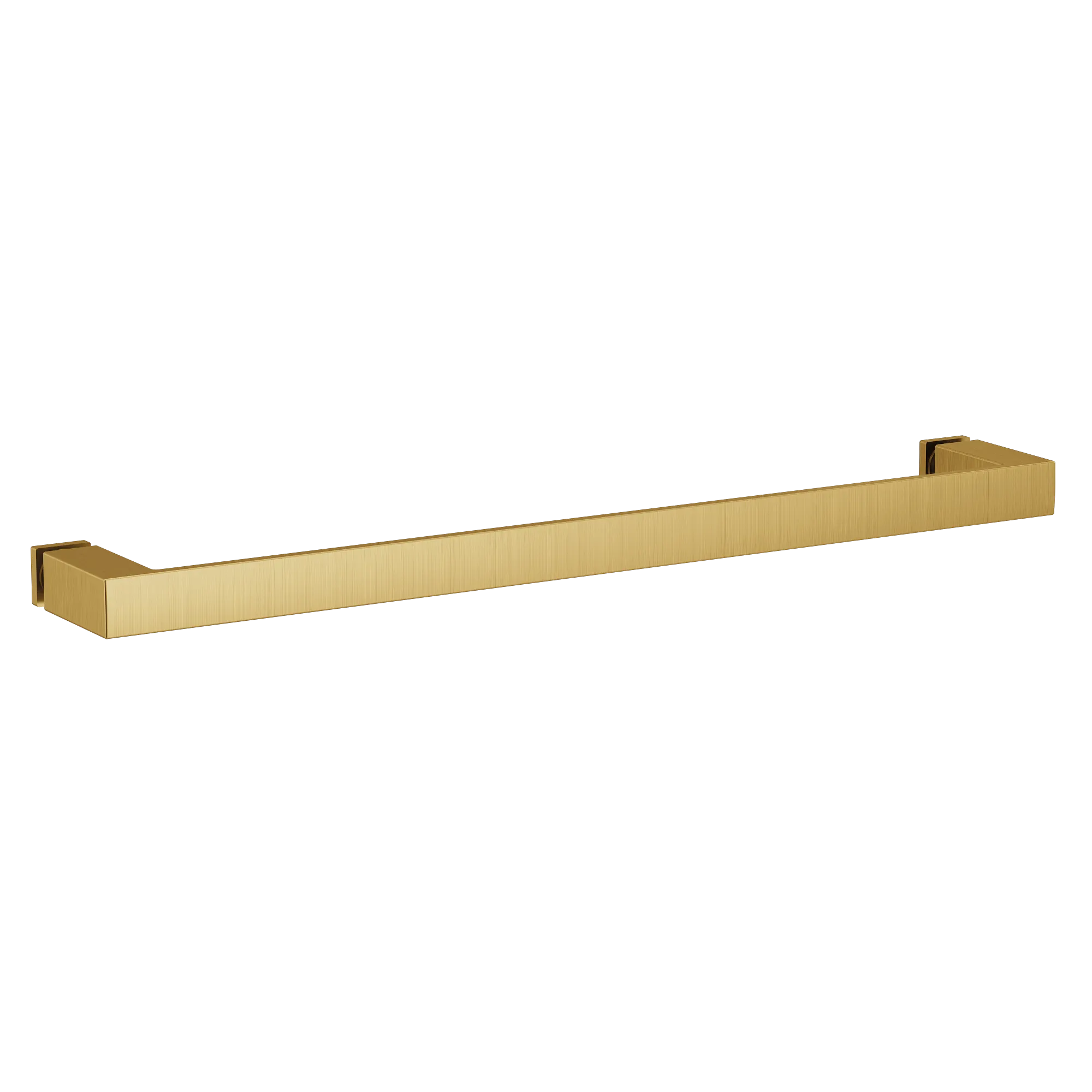 Contemporary Chrome 18" shower door towel bar - Image 14