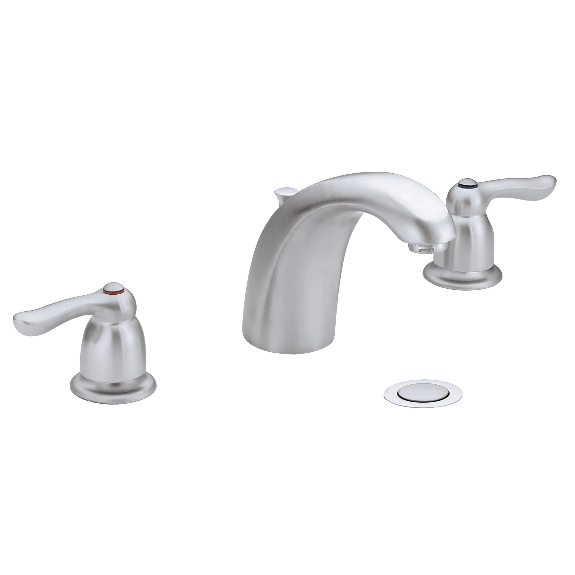 Chateau Chrome two-handle low arc bathroom faucet - Image 4