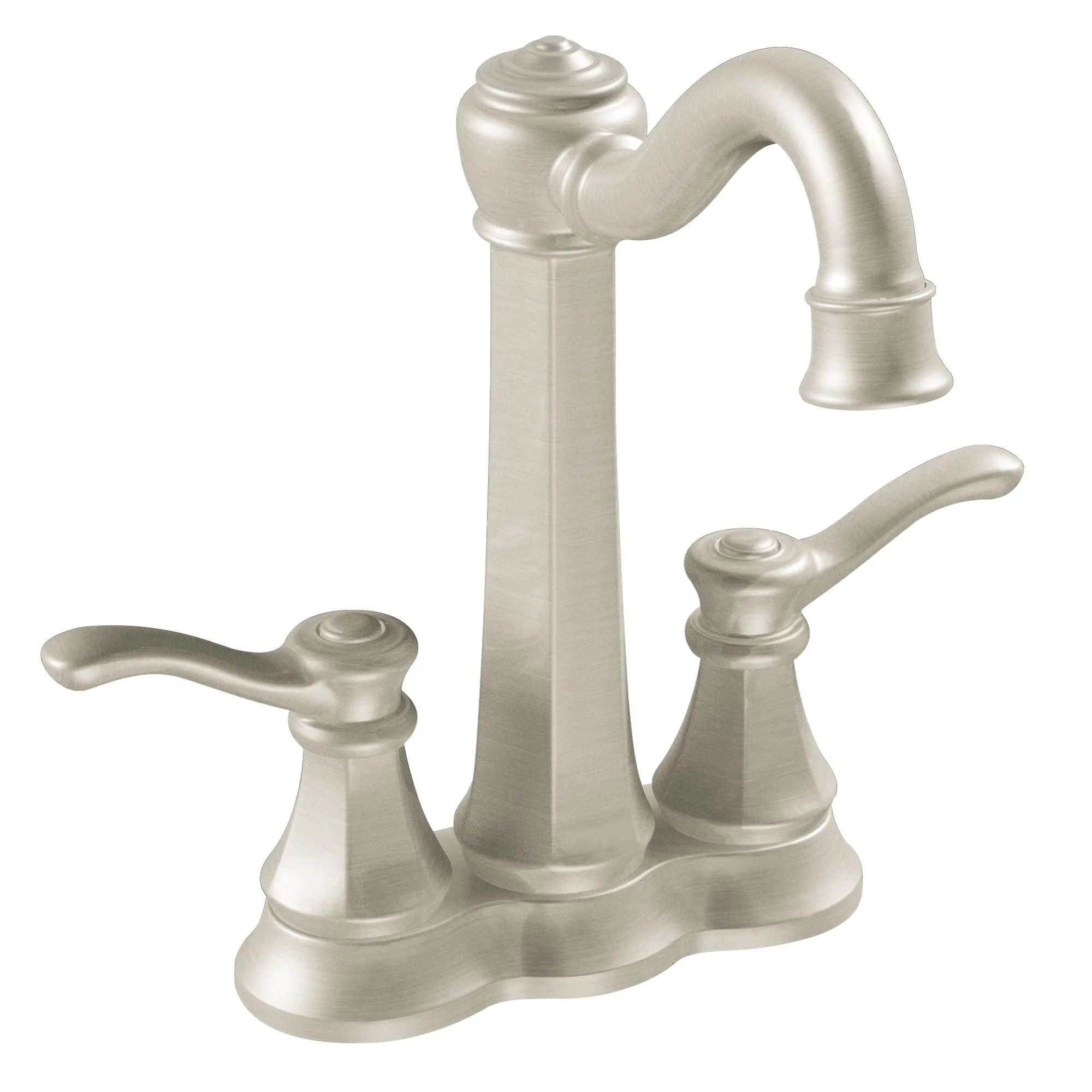 Vestige Chrome two-handle high arc bar faucet - Image 4
