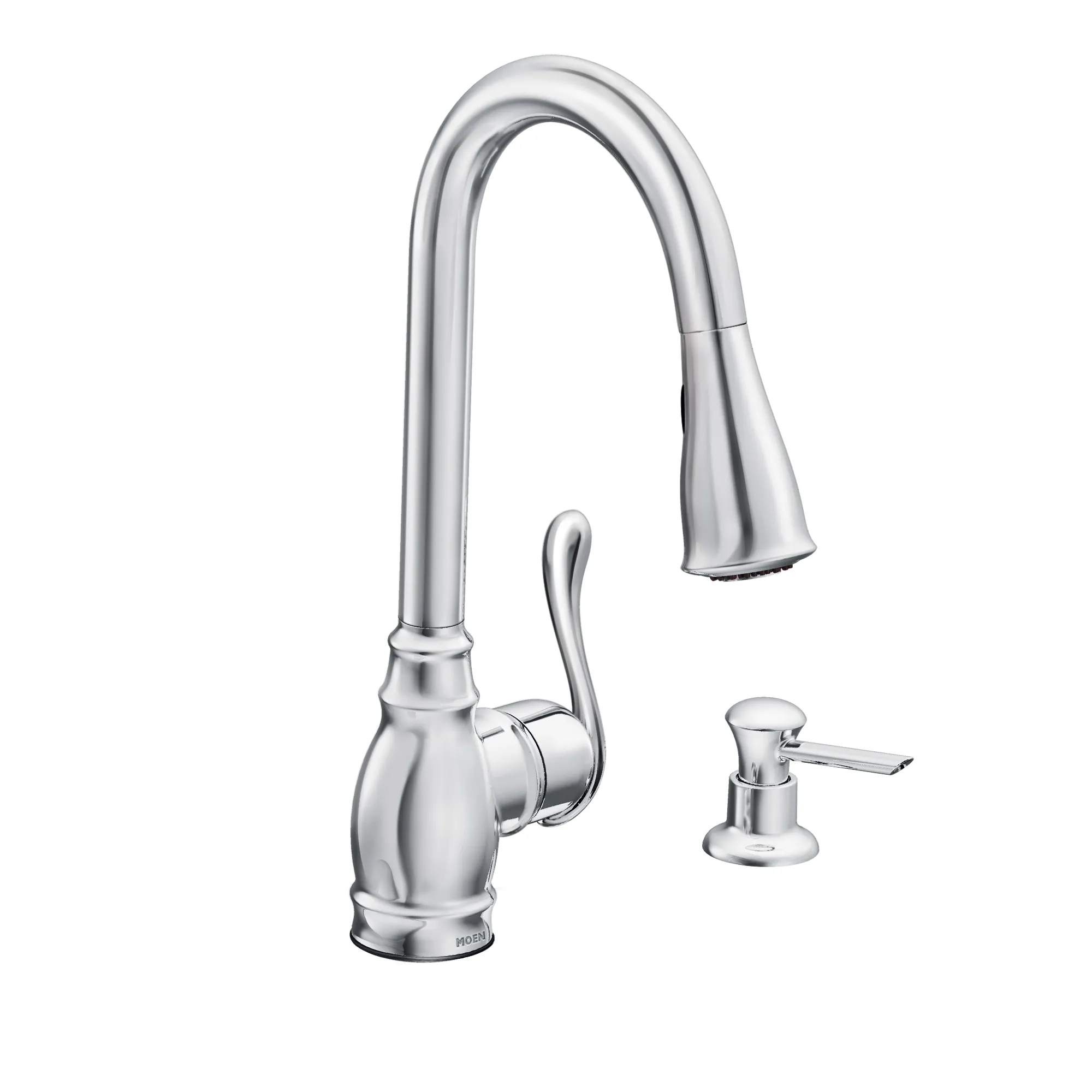 Anabelle One-Handle High Arc Pulldown Kitchen Faucet - Image 4