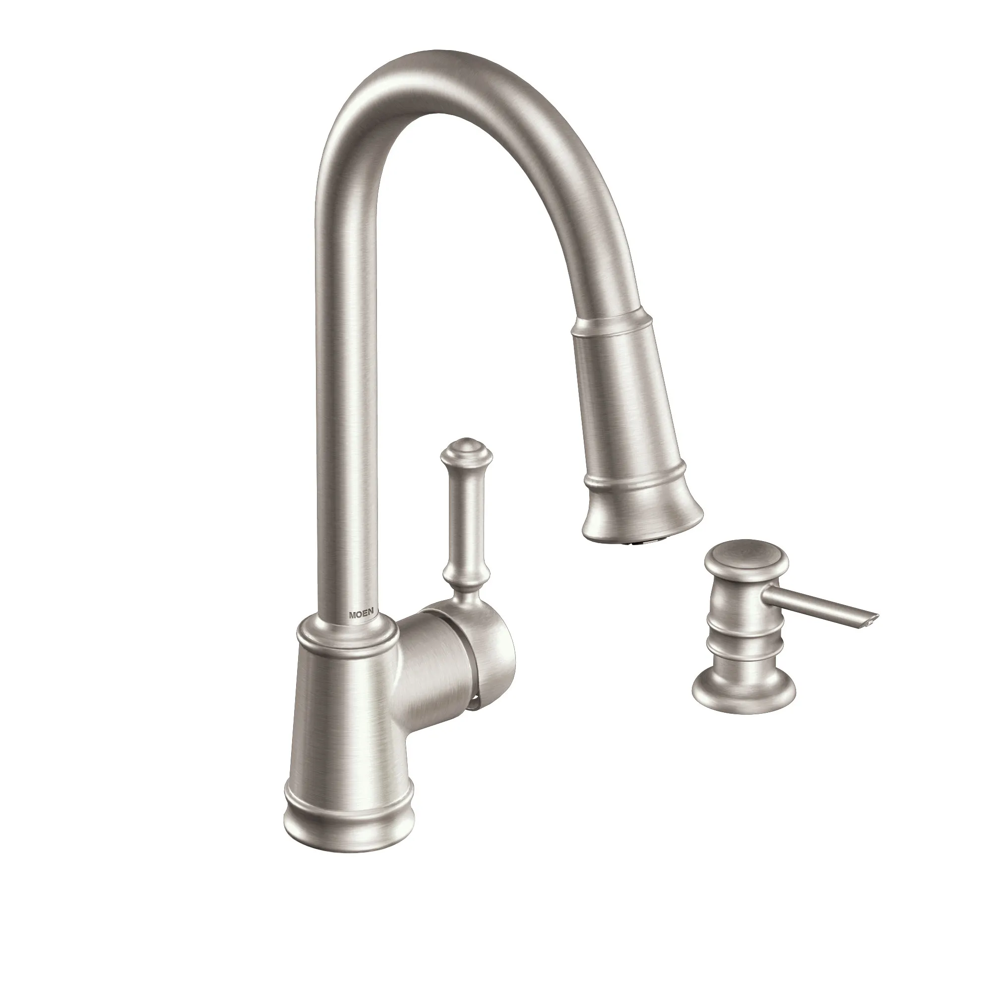 Lindley Classic stainless one-handle high arc bar faucet - Image 4