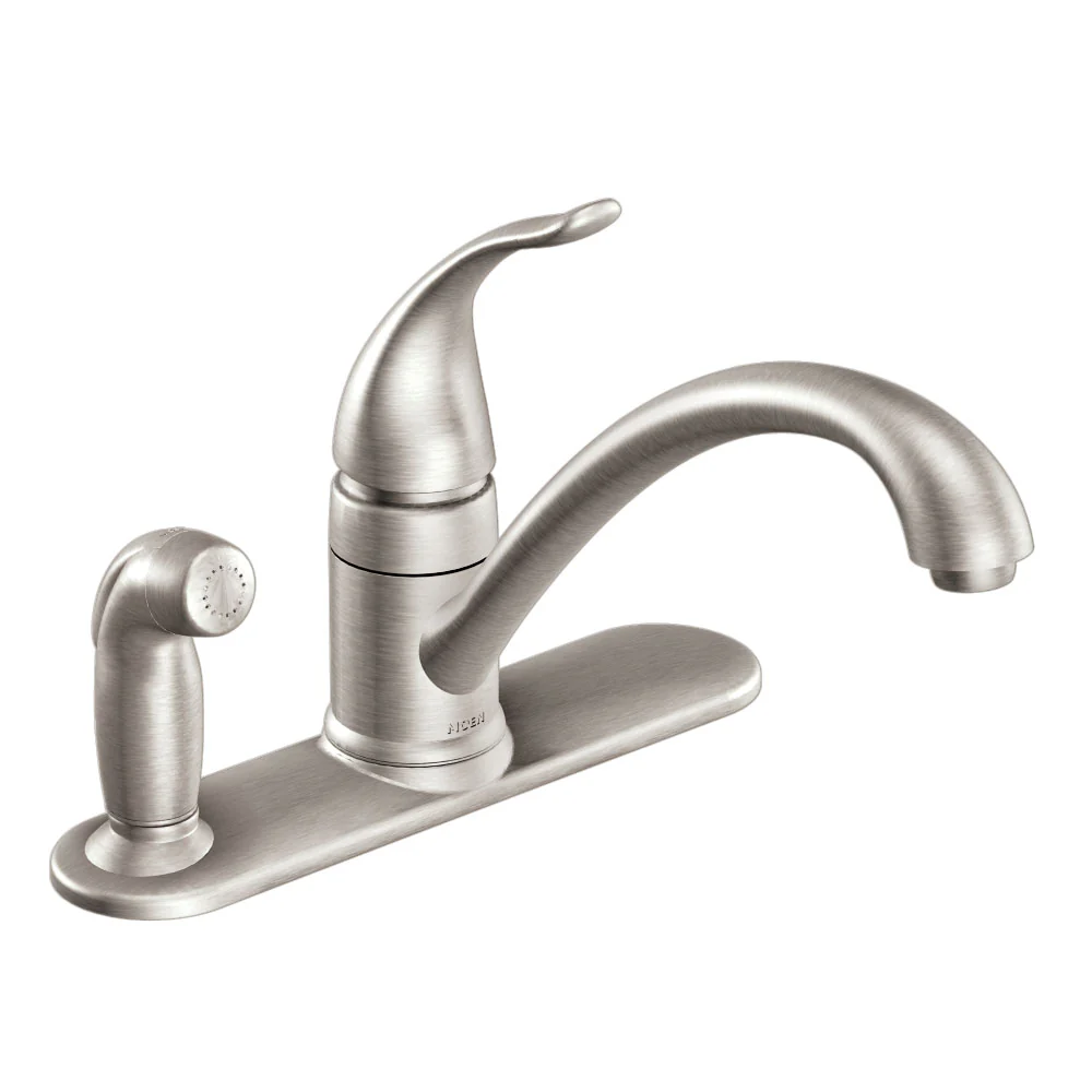 Torrance Chrome one-handle low arc kitchen faucet - Image 5