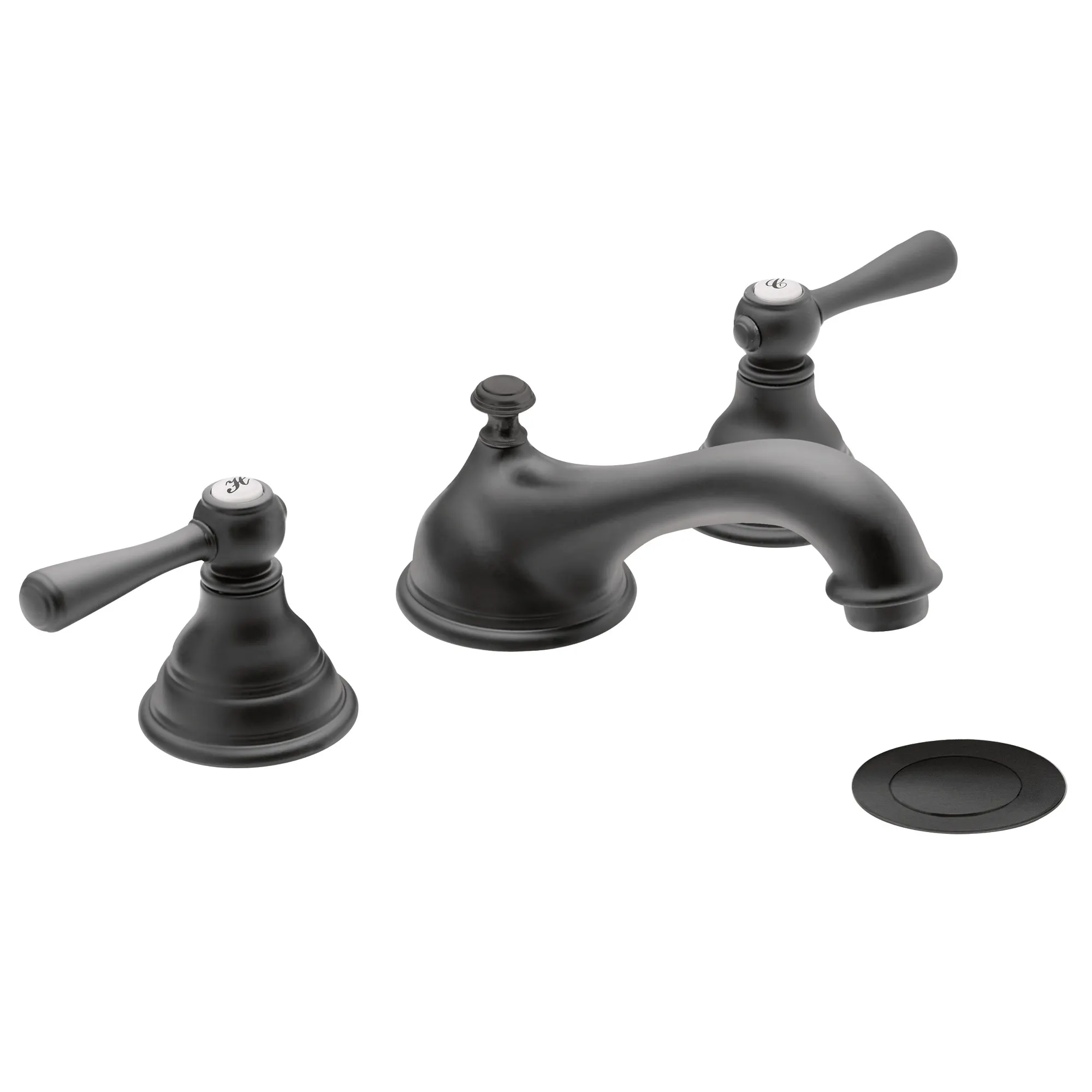 Kingsley Chrome two-handle low arc bathroom faucet - Image 6
