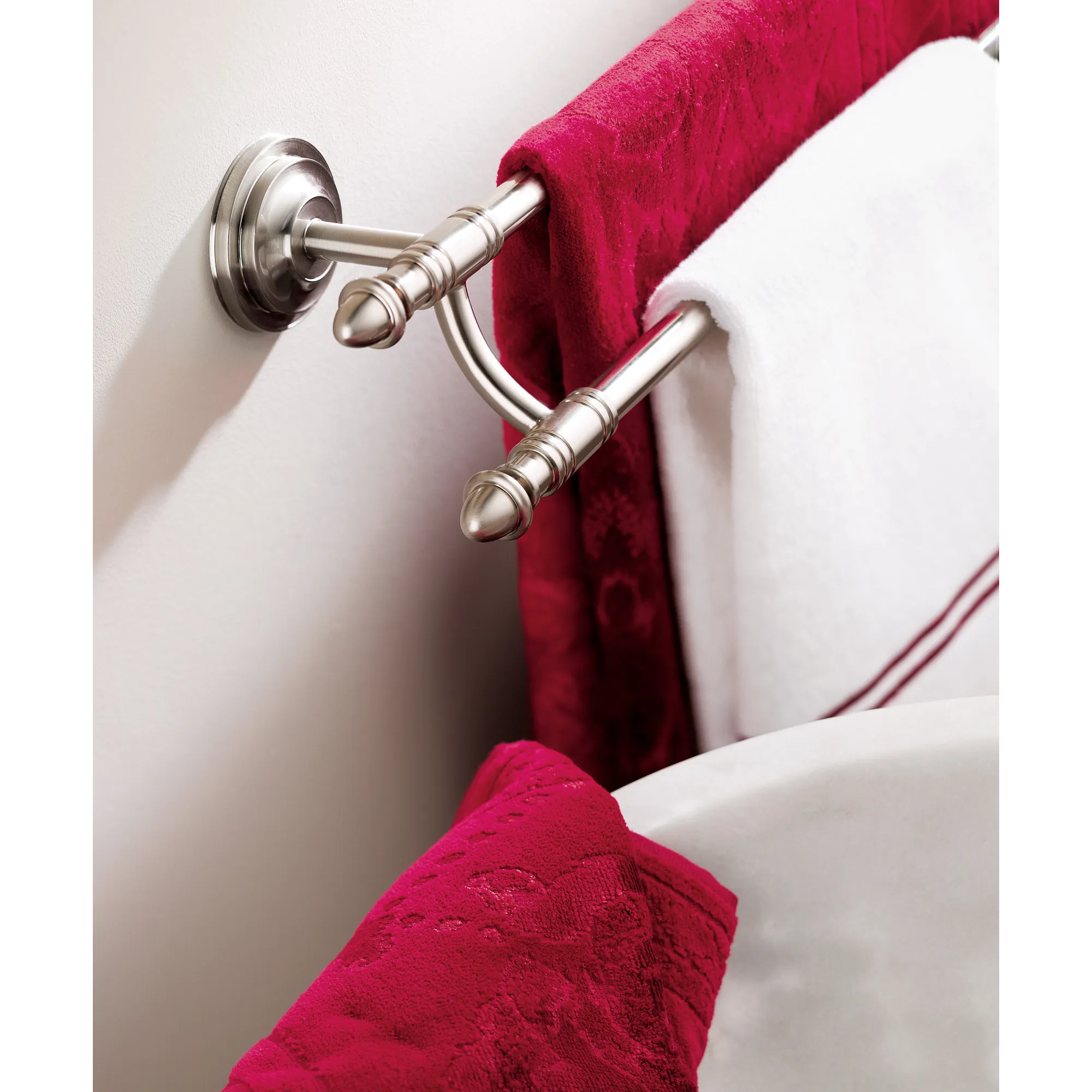 Stockton Chrome 18" towel bar - Image 2