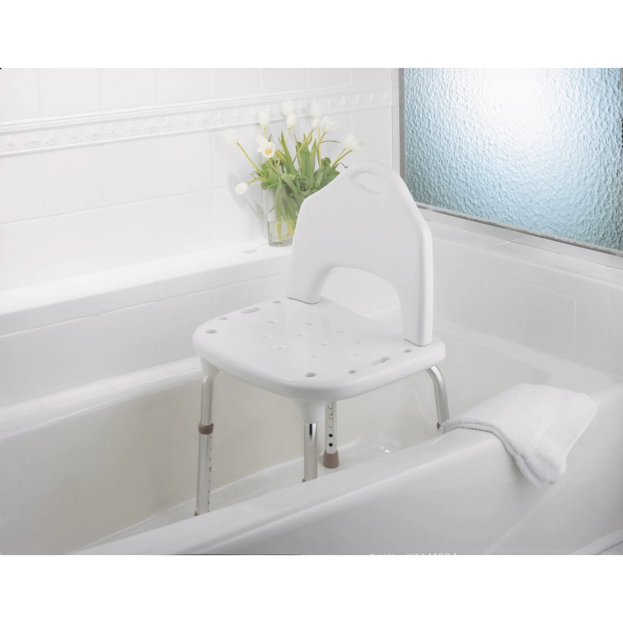 Moen Home Care Glacier Shower Chair - Image 2