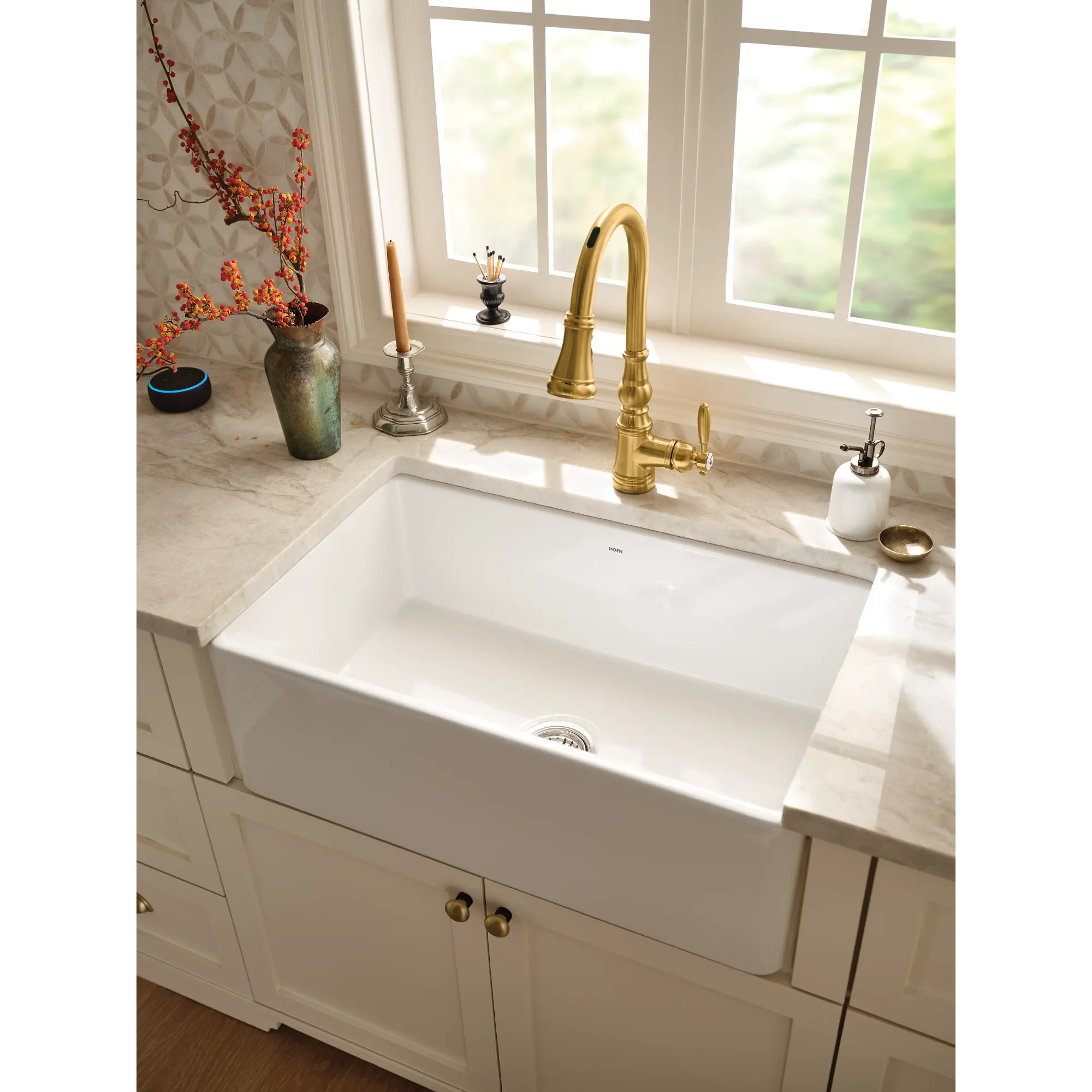 Host 33" Fireclay Undermount Apron Front Single Bowl Sink - Image 5