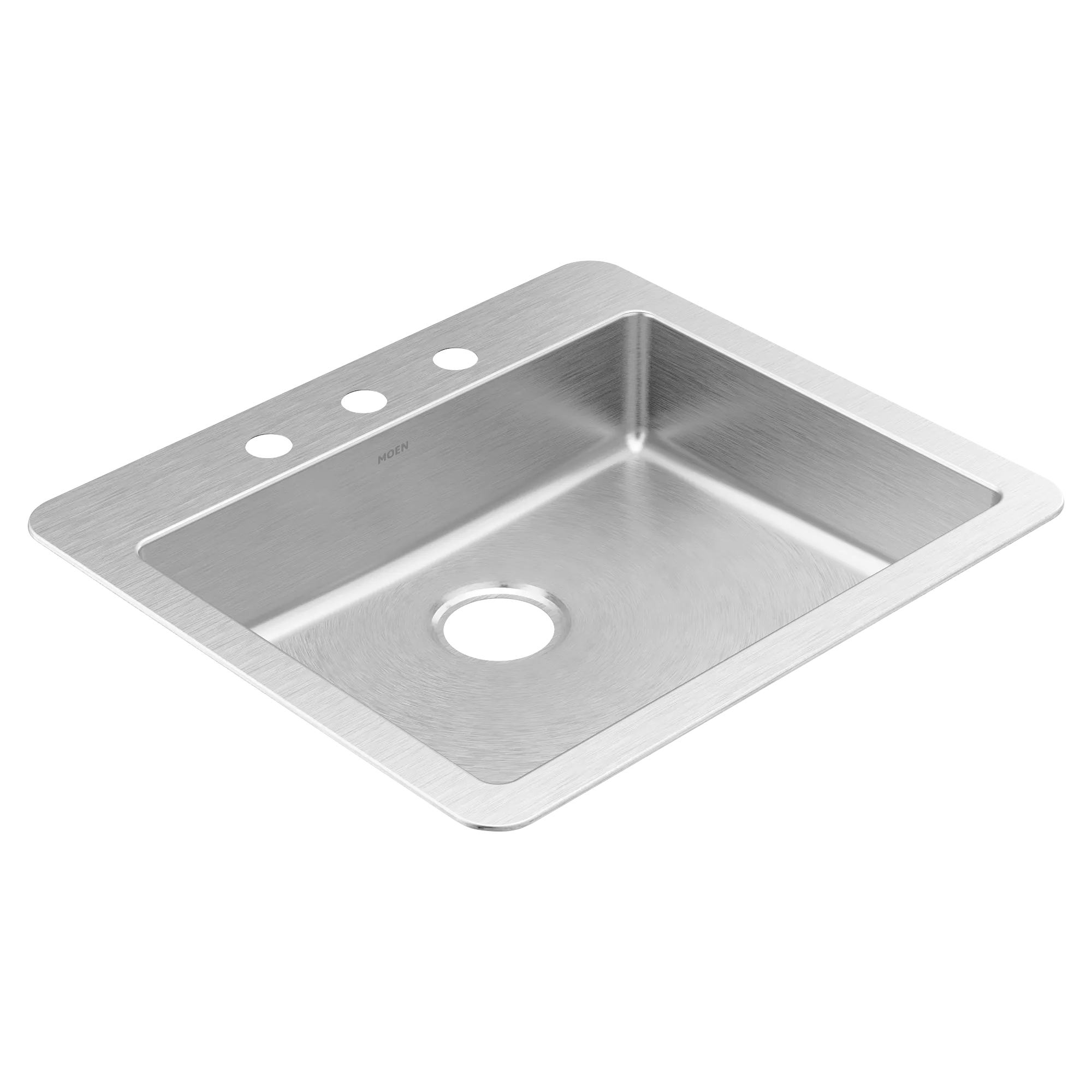 Prep 25" Drop-in Single Bowl Sink - Image 4