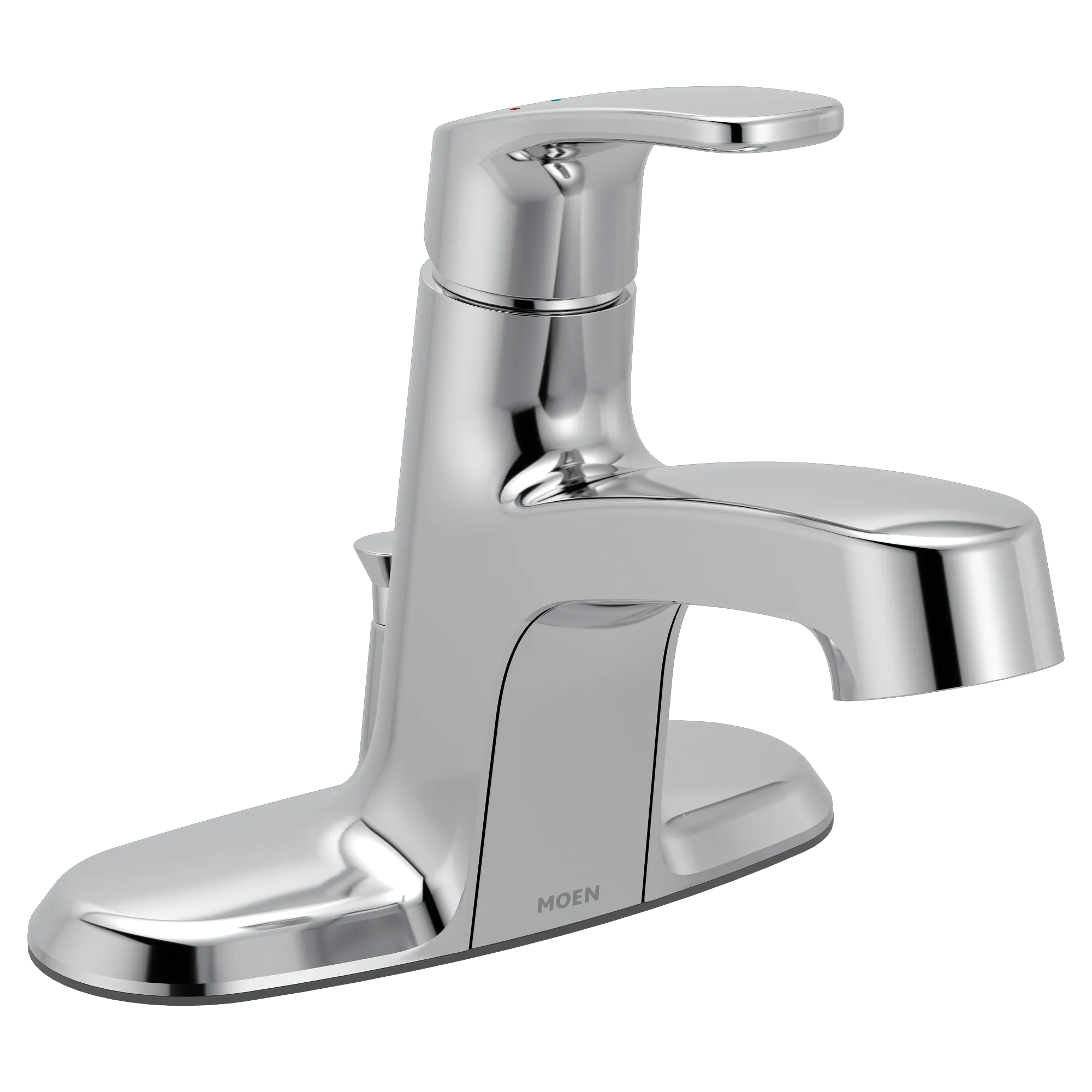 Chateau Chrome one-handle low arc bathroom faucet - Image 2