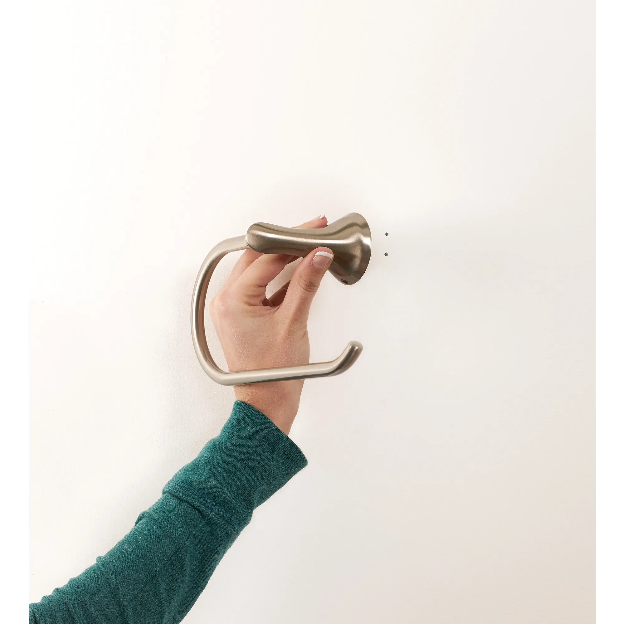 Darcy Chrome European Toilet Paper Holder - Image 3