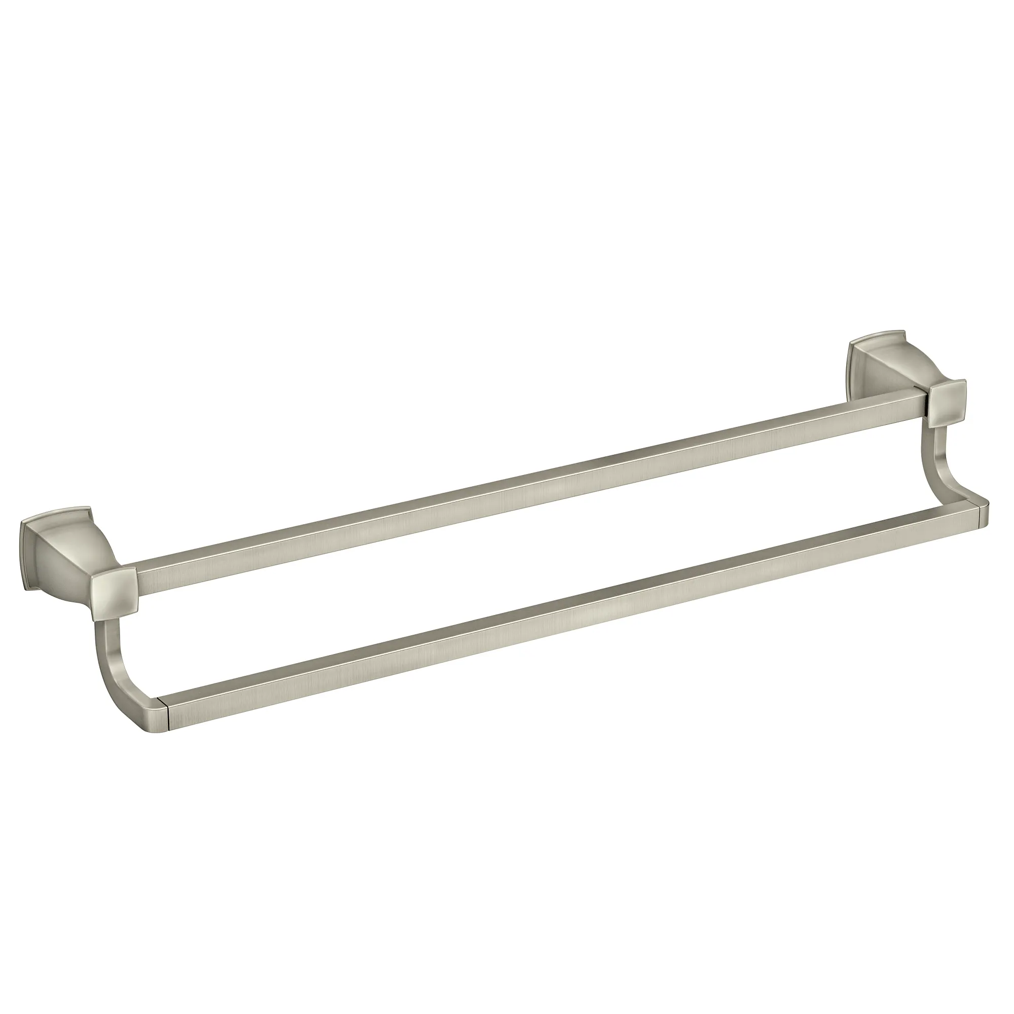 Hensley Brushed nickel 24" Double Towel Bar - Image 10
