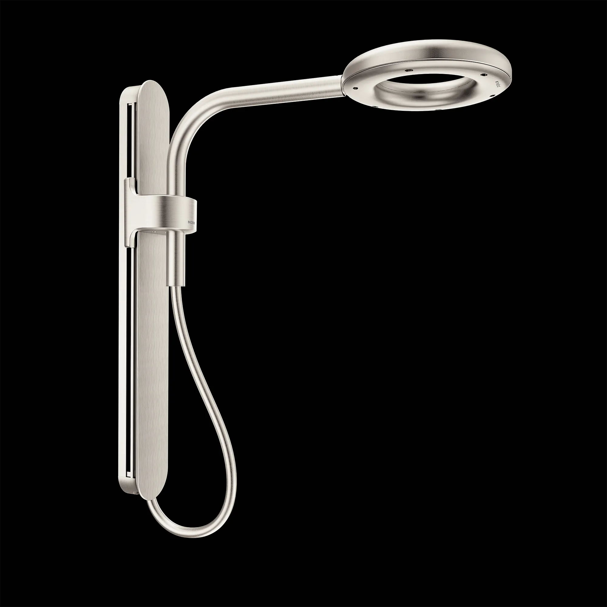 Moen Spa Shower Matte Black One-Function 7.9" Diameter Spray Head Rainshower - Image 14