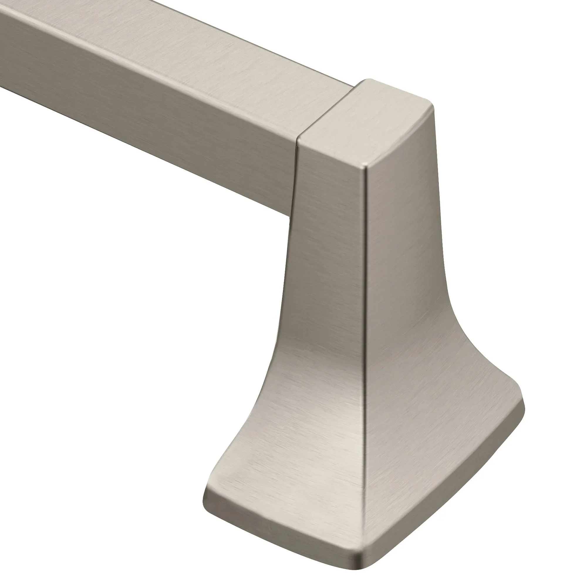 Contemporary Brushed nickel 30" Towel Bar - Image 2