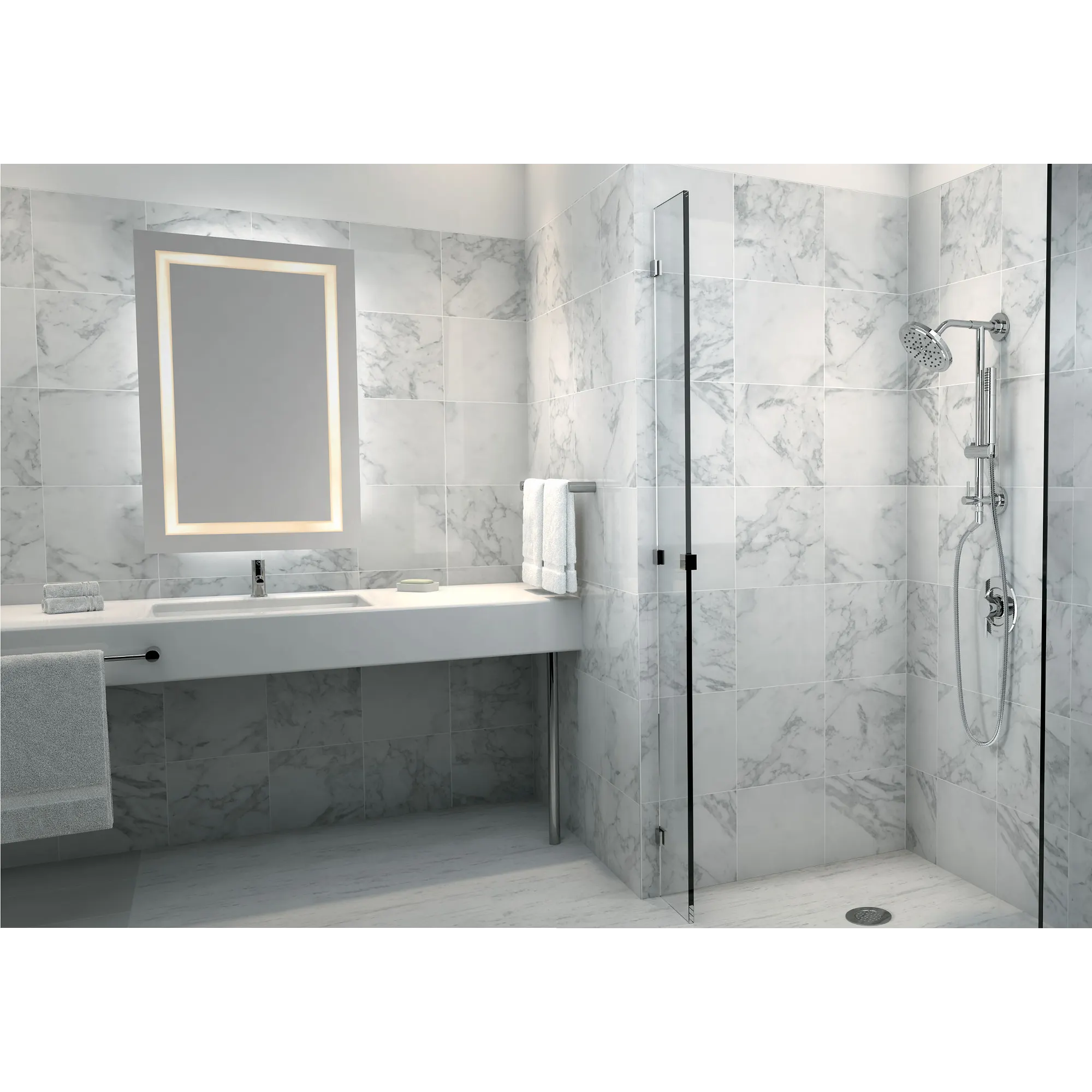 Moen One-Function 6 3/4" Diameter Spray Head Eco-Performance Rainshower - Image 9