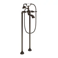 Weymouth Two-Handle Tub Filler including Handheld Shower - Image 11