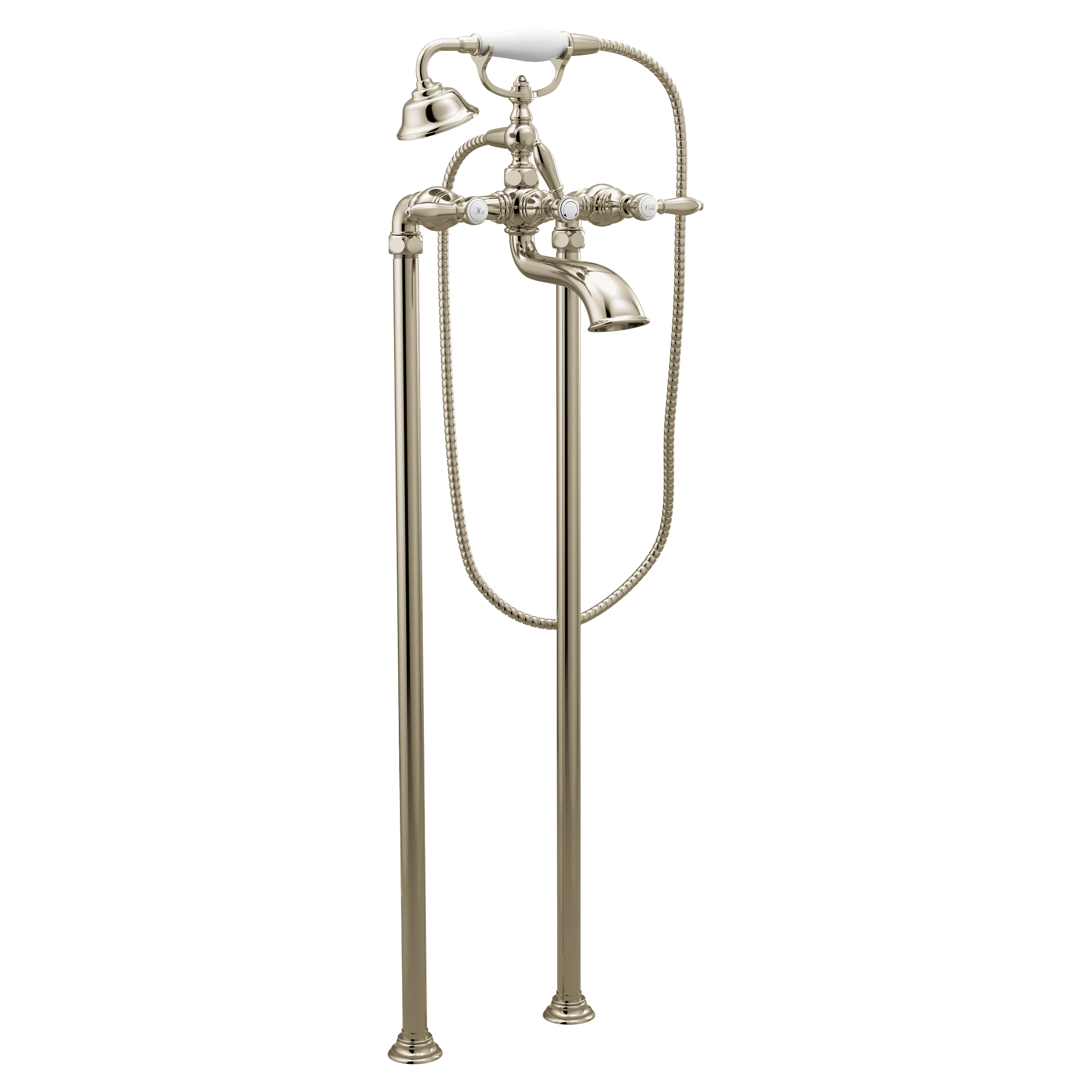 Weymouth Two-Handle Tub Filler including Handheld Shower - Image 7