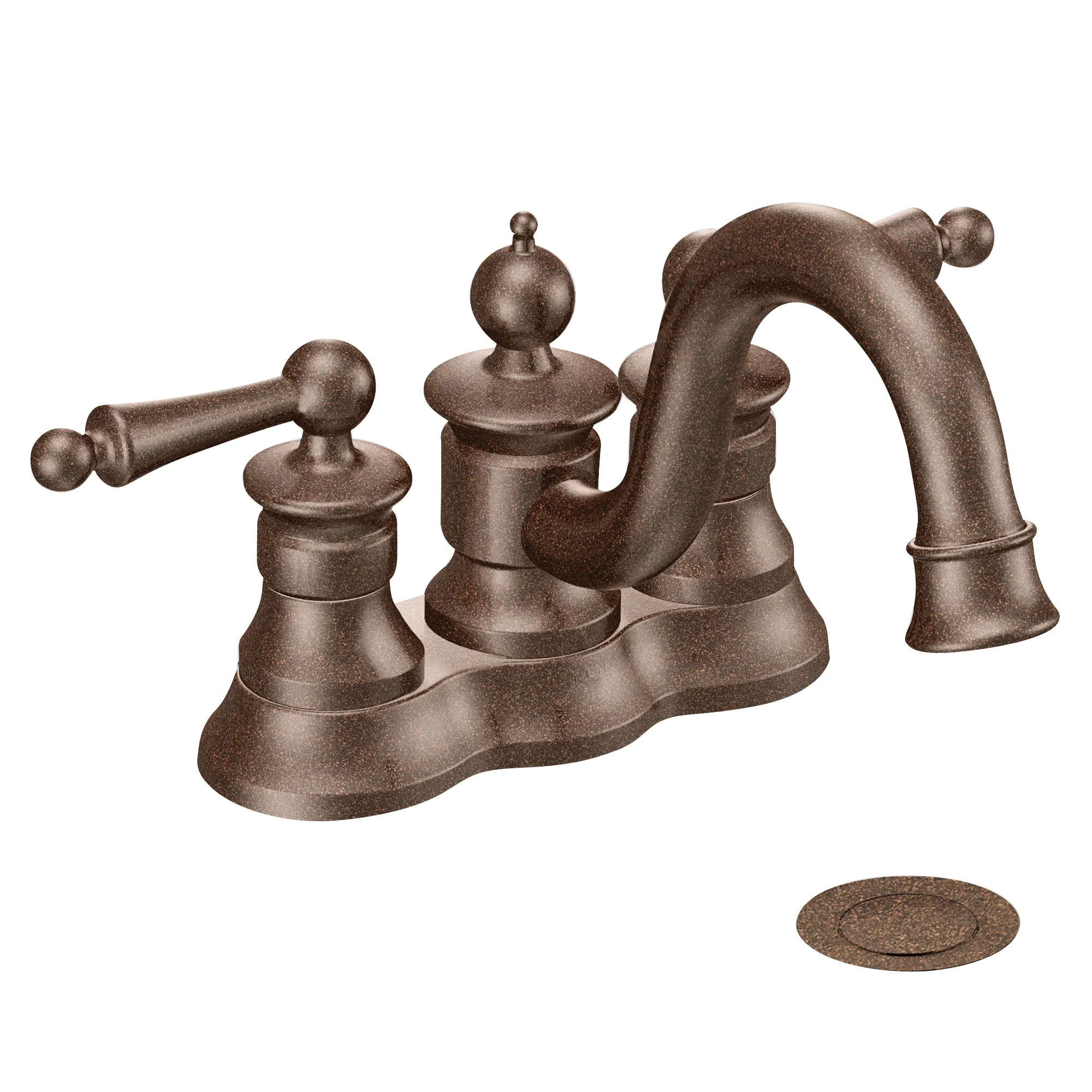Waterhill Chrome two-handle high arc bathroom faucet - Image 7