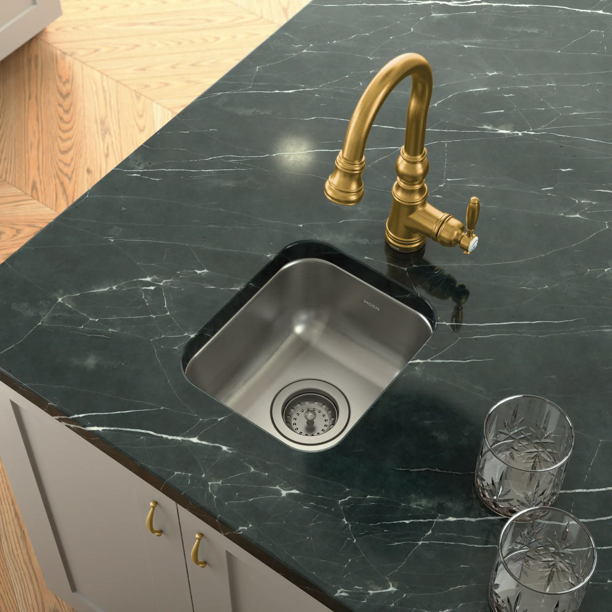 Weymouth One-Handle Pulldown Bar Faucet - Image 20