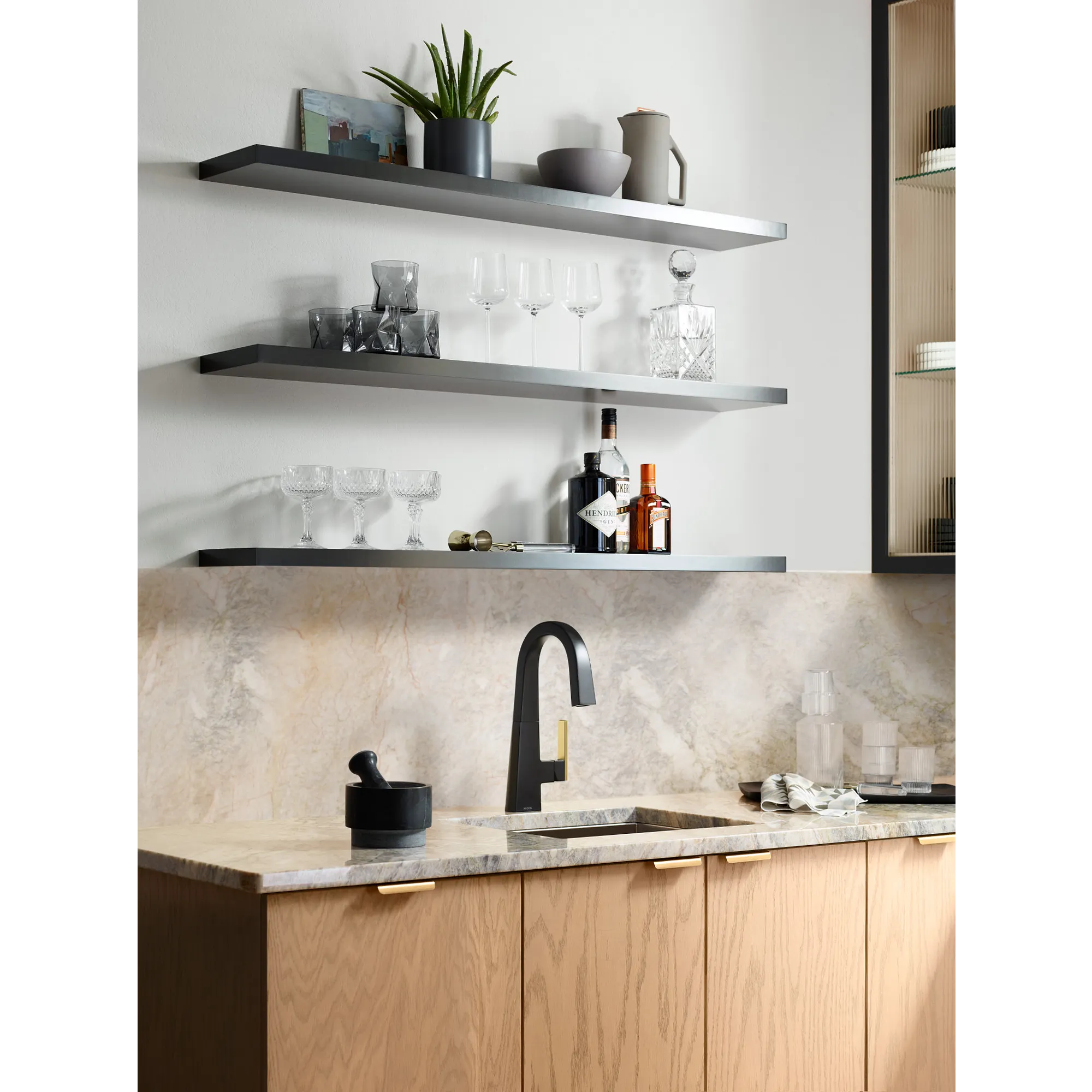 Nio One-Handle Pulldown Bar Faucet - Image 9
