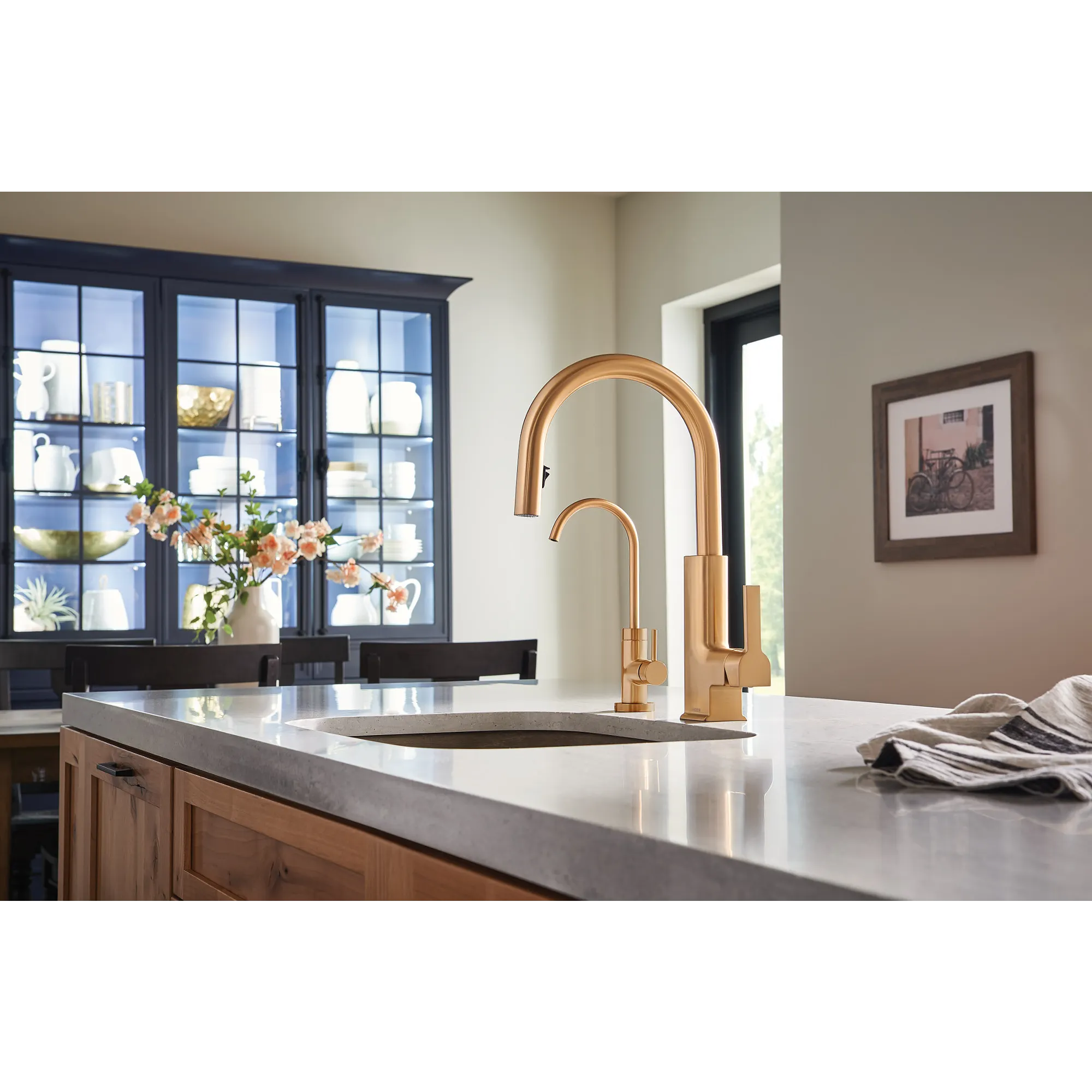Sip Modern Chrome One-Handle High Arc Beverage Faucet - Image 16
